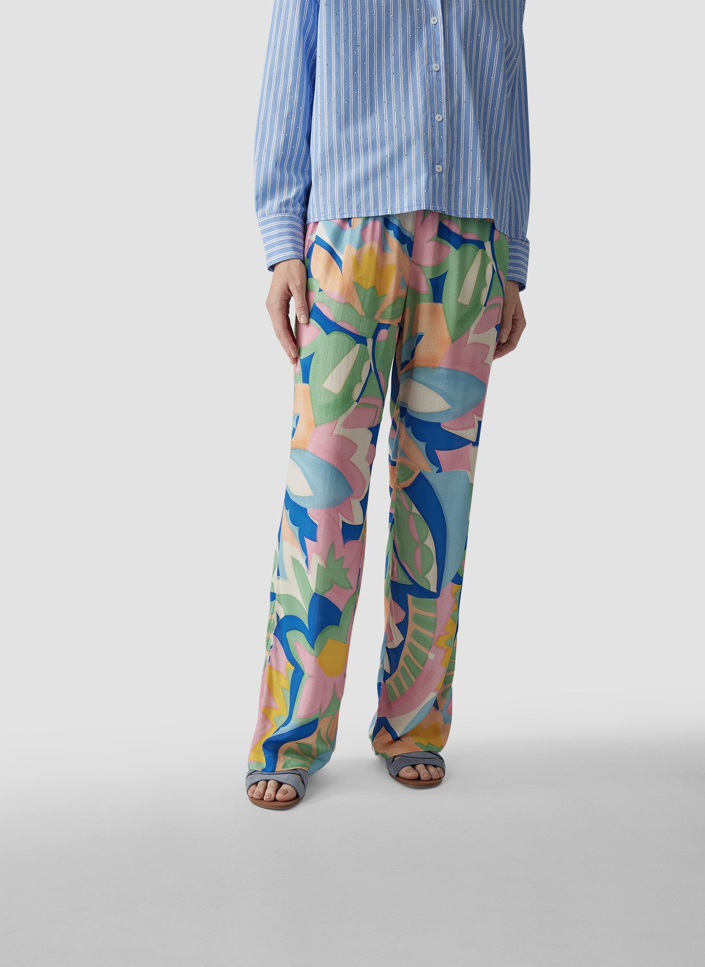 Jerseyhose LeComte Farbenfrohe Sommerhose
