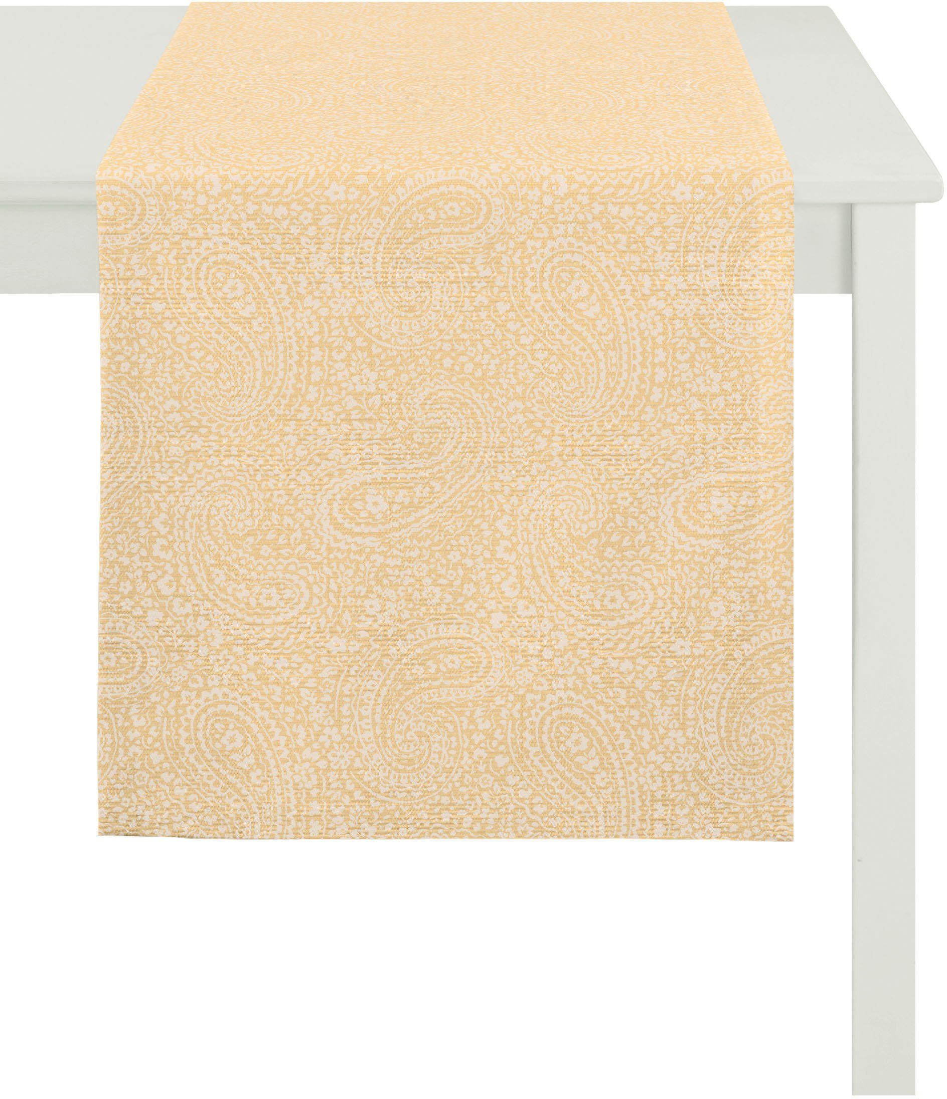 APELT Tischläufer 7907, Uni Paisley, Jacquard günstig online kaufen