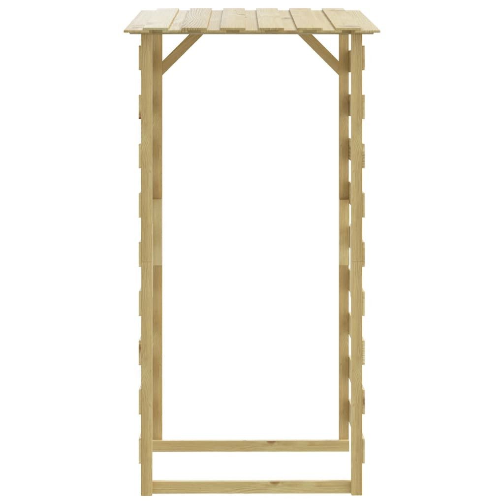 vidaXL Pergola Pergola mit Dach 100x90x200 cm Imprägniertes Kiefernholz, BxTxH: 100x90x200 cm, (1-tlg)