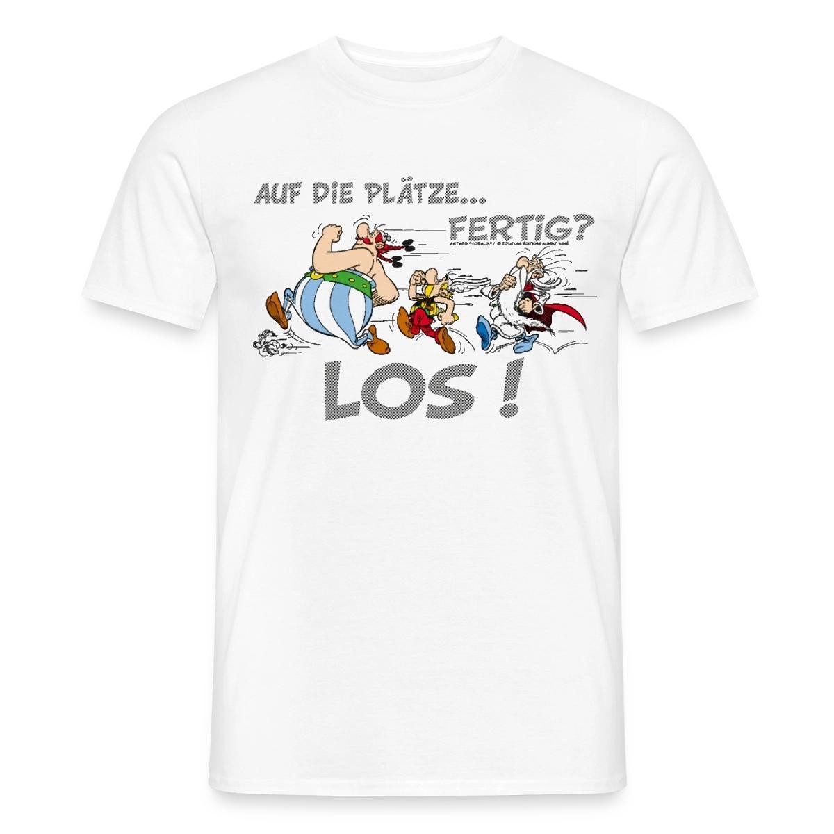 Spreadshirt T-Shirt Asterix und Obelix Sport Spruch Männer T-Shirt (1-tlg)