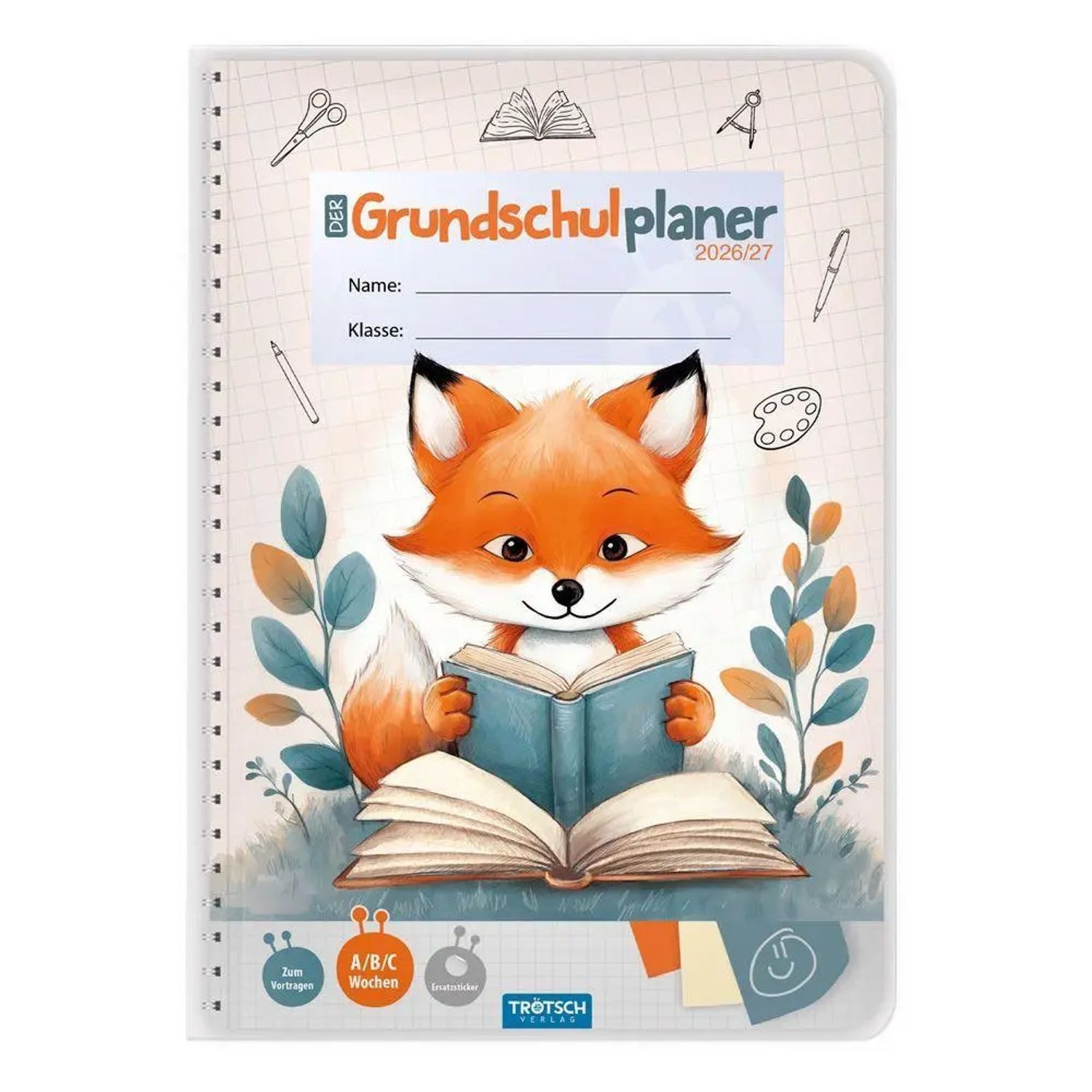 Trötsch Verlag Schülerkalender TRÖTSCH - Grundschulplaner Fuchs 26/27