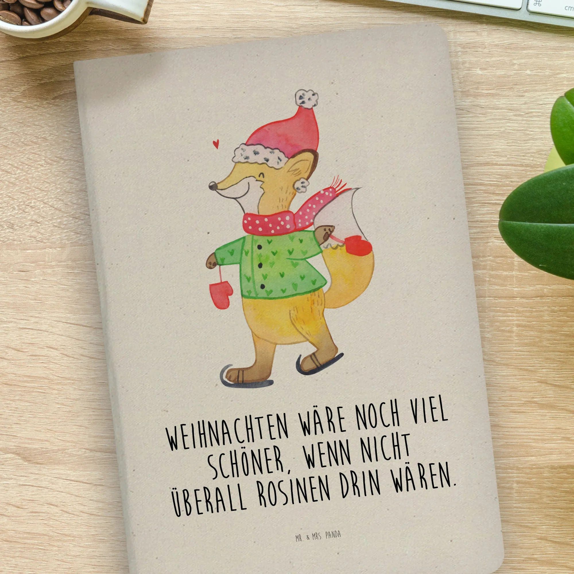 Thumbnail - Mr. & Mrs. Panda Notizbuch Mr. & Mrs. Panda, Premium Baumwolle