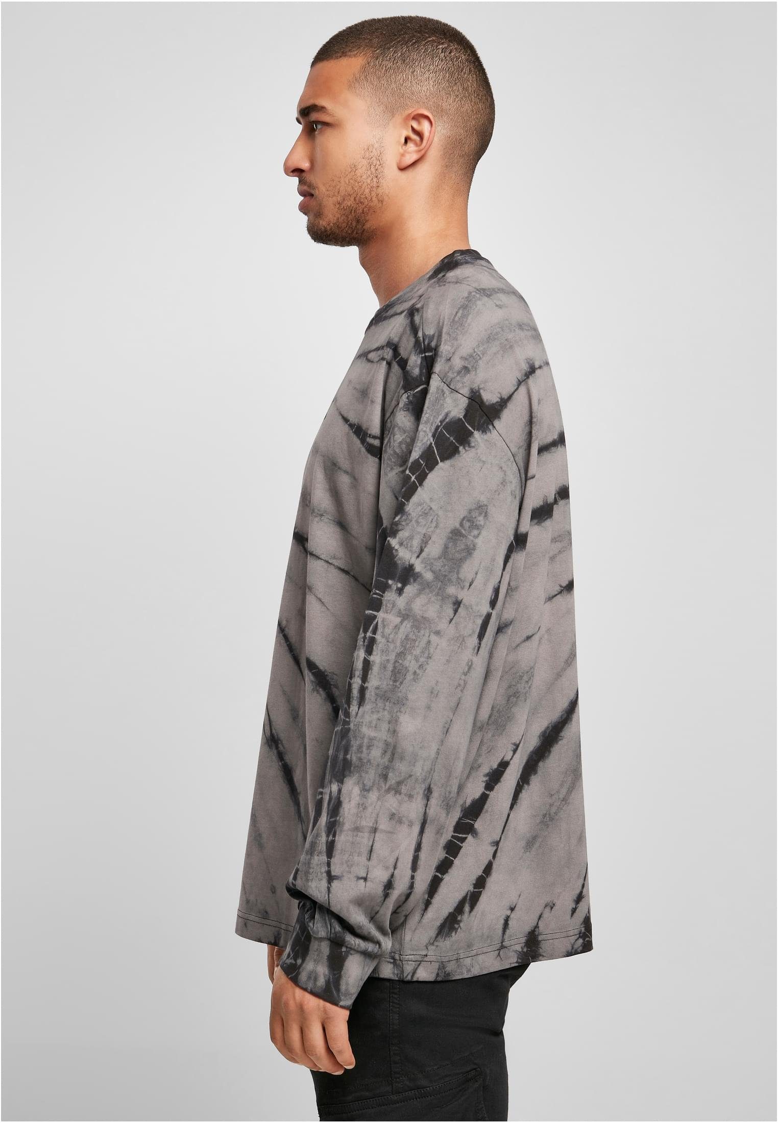black/asphalt Herren URBAN T-Shirt Boxy Dye CLASSICS LS Tye (1-tlg)