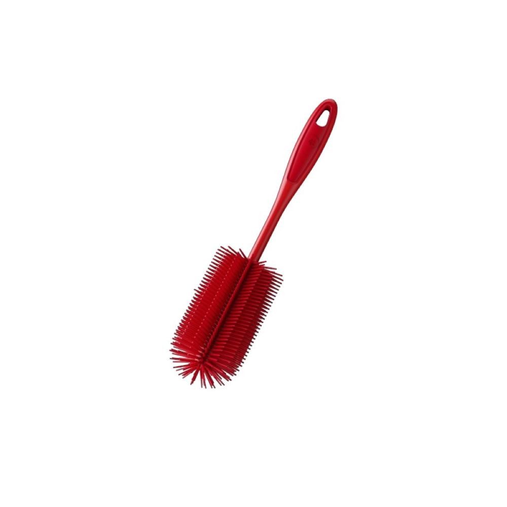 Thumbnail - Kochblume Reinigungsbürste Kochblume Silikon Spülbürste in Rot 29cm