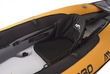 Aqua Marina Einerkajak Kajak 330x90 cm für 1 Person mit Luftsitz verstellbarer Lehne