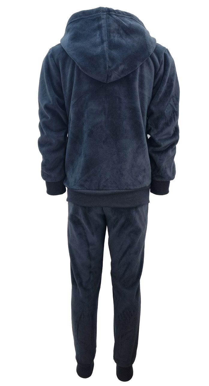 Girls Fashion Sweatanzug Nicki Sweatanzug, Freizeitset, Kapuzen Jacke + Jogginghose, MF505