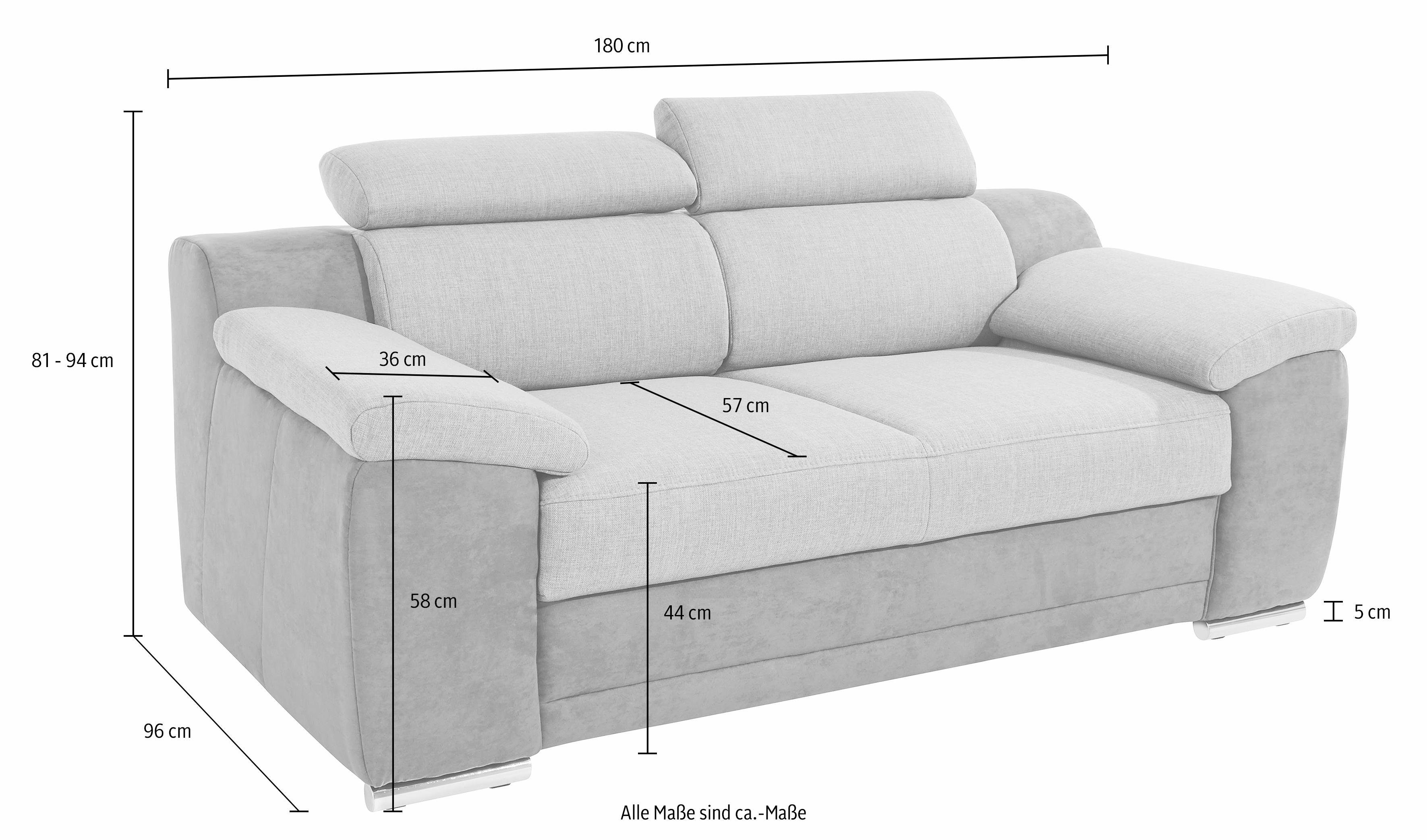 sit&more 2-Sitzer Xenia
