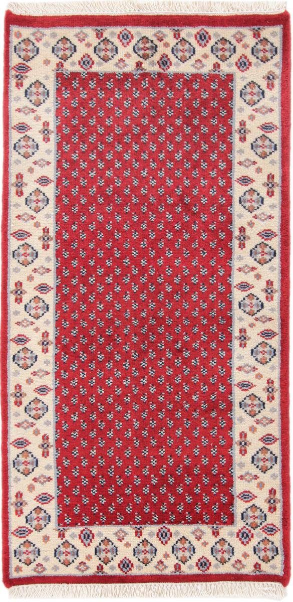 Orientteppich Indo Sarough 67x131 Handgeknüpfter Orientteppich Läufer, Nain Trading, rechteckig, Höhe: 15 mm