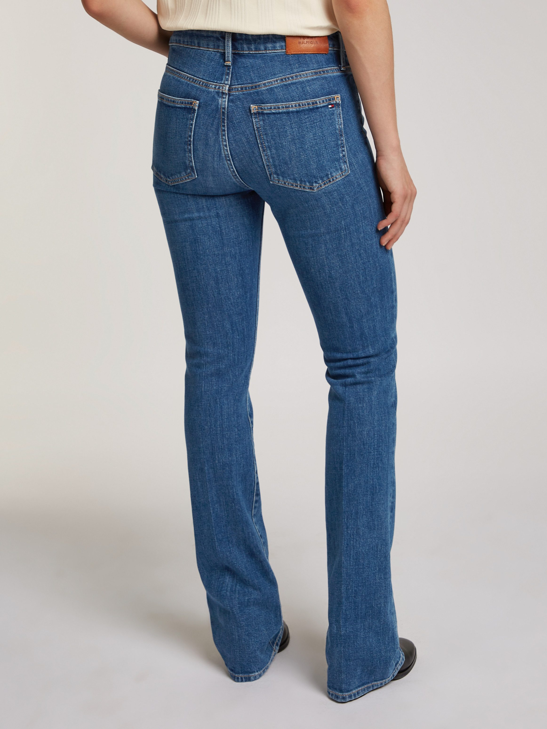 Tommy Hilfiger Bootcut-Jeans Bootcut Regular Waist günstig online kaufen