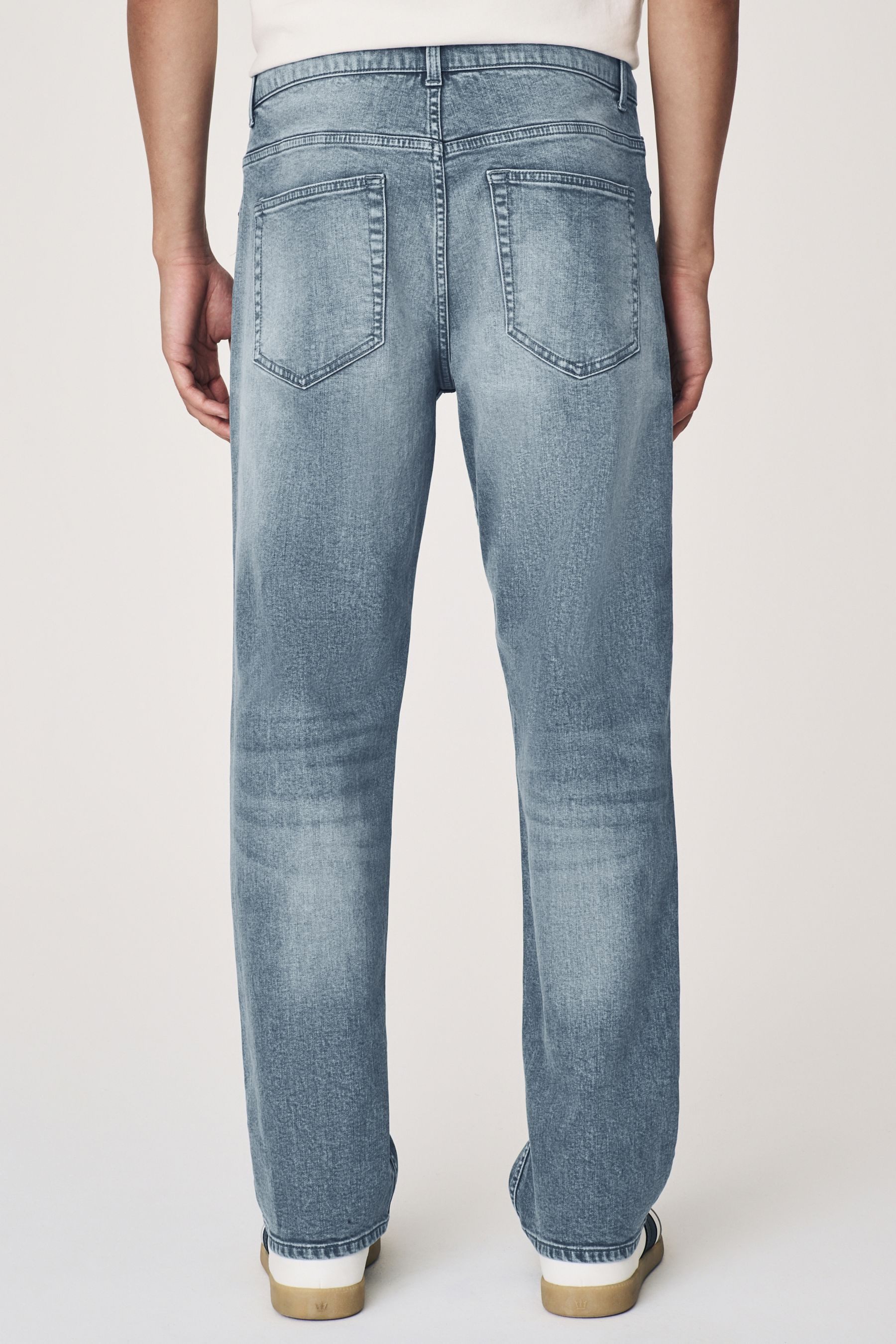 Next Straight-Jeans Klassische Straight Fit Stretch-Jeans günstig online kaufen