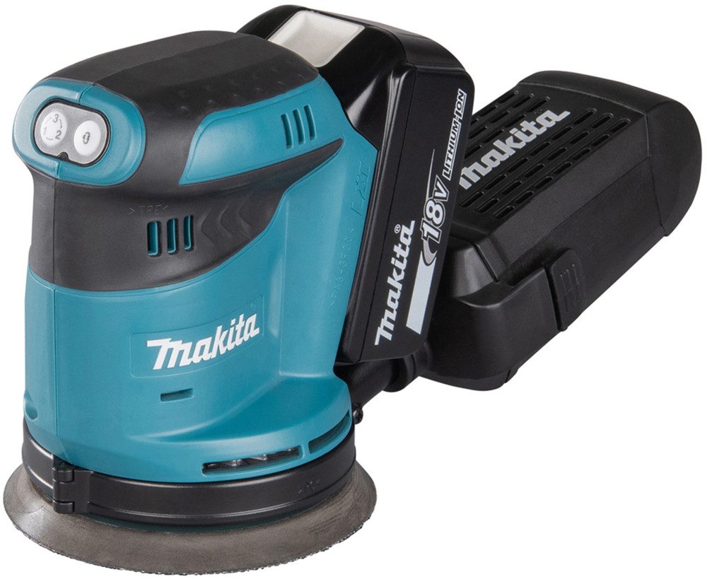 Makita Akku-Exzenterschleifer DBO180Z, 2,8 mm Schwingkreis, ohne Akku und Ladegerät