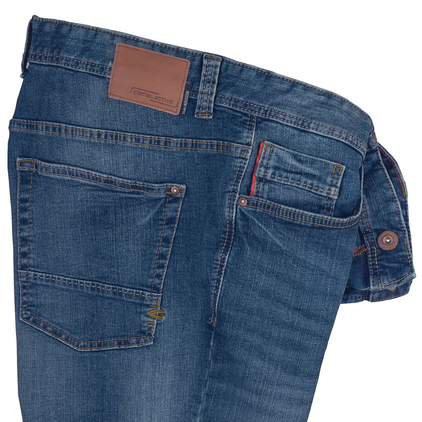 camel active Stretch-Jeans Camel Active Stretchjeans Houston dunkelblau use günstig online kaufen