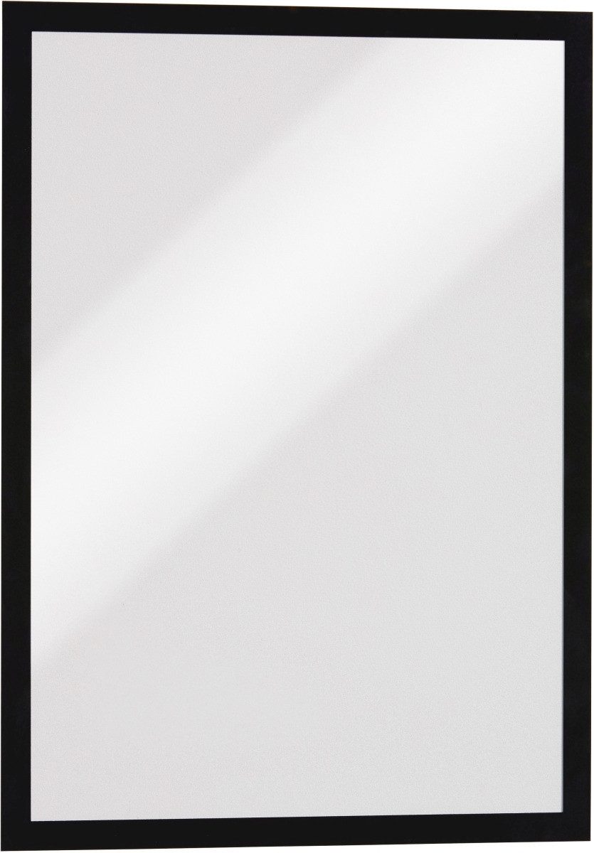 Fächermappe Magnetrahmen Duraframe selbstklebend A4 schwarz