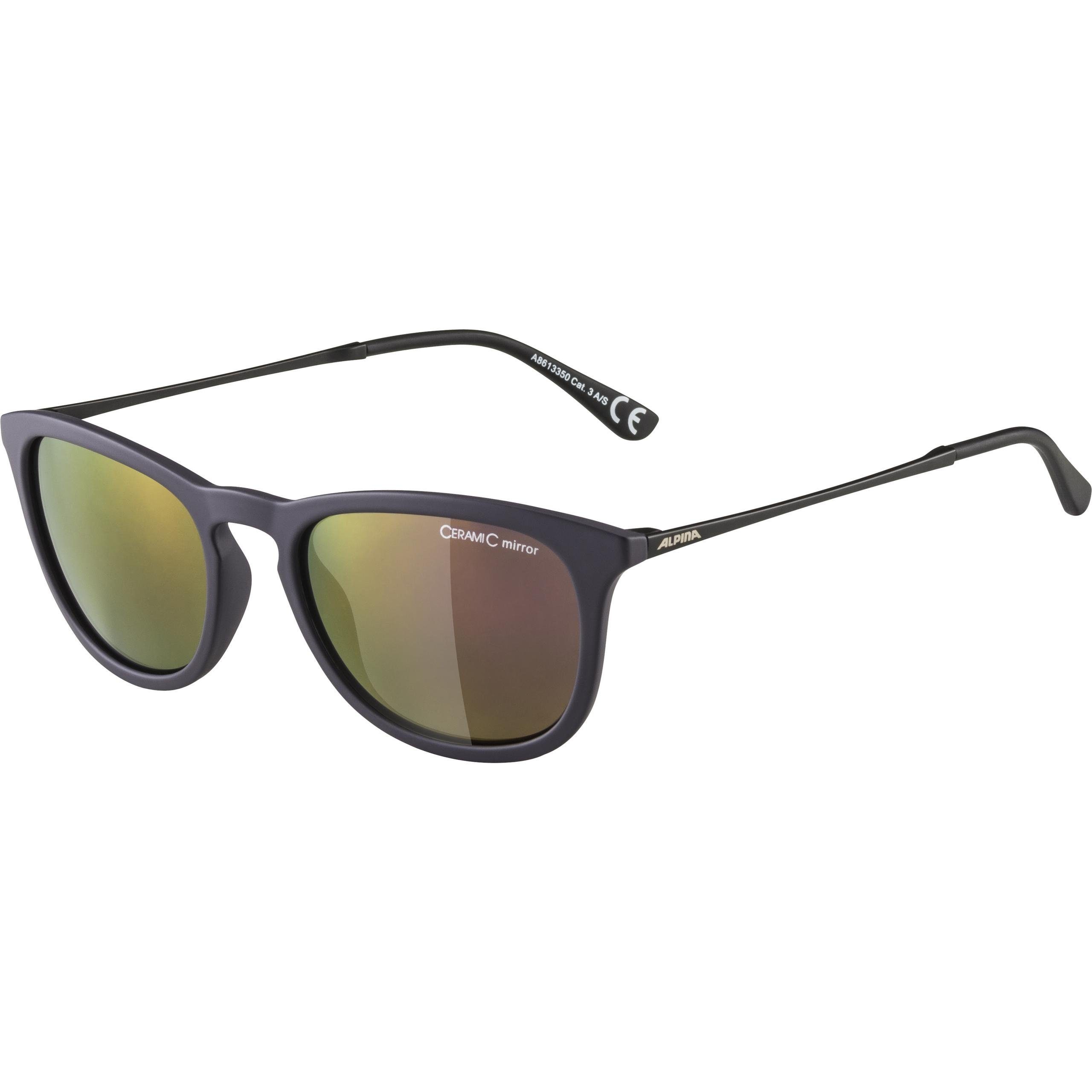 Alpina Sonnenbrille Alpina Sportbrille ZARYN nightshade matt-black