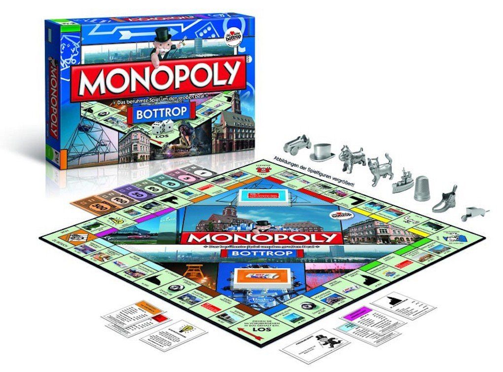 Brettspiel Winning Bottrop Monopoly Spiel, Moves