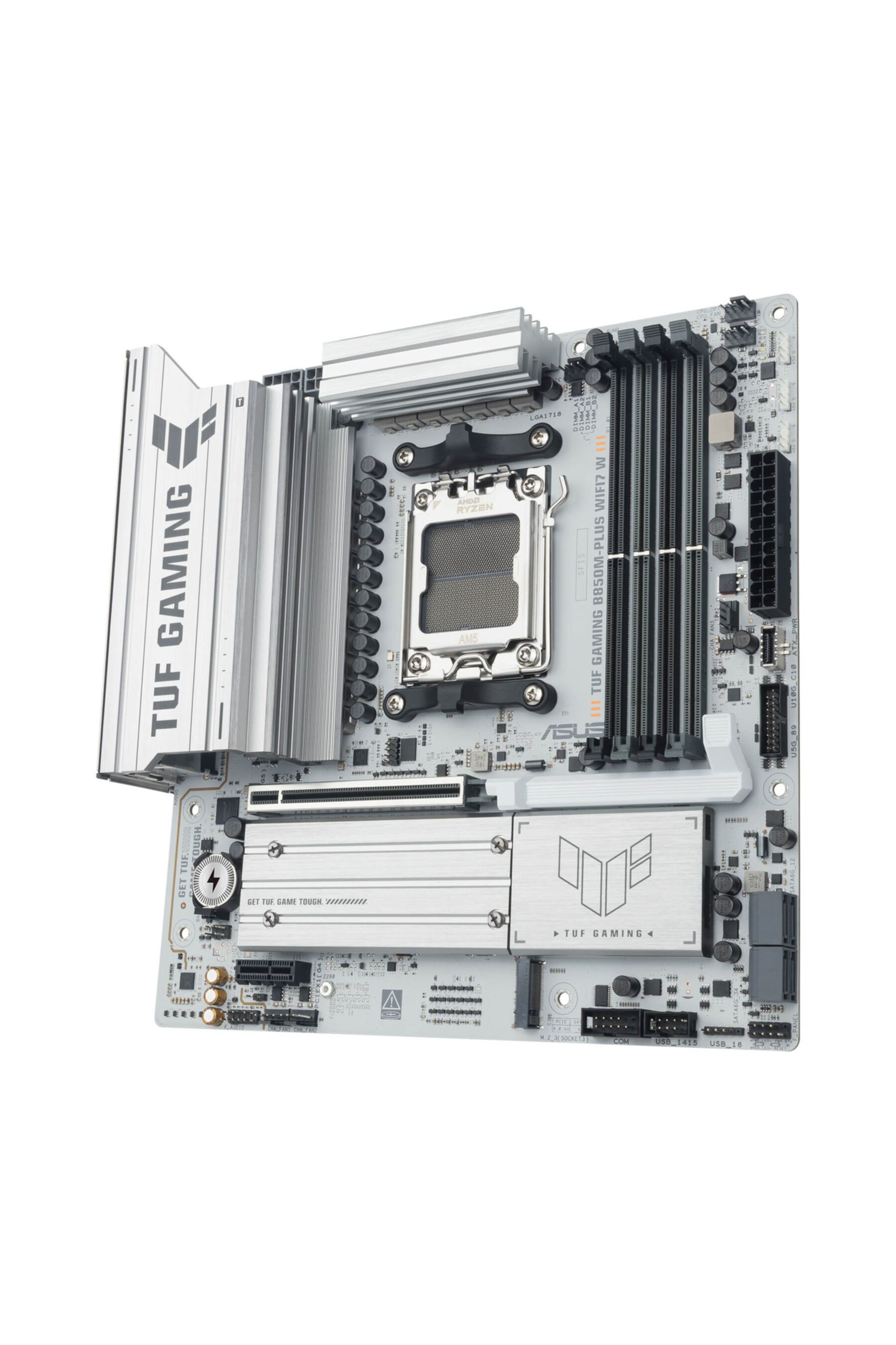 Asus TUF GAMING B850M-PLUS WIFI7 W Mainboard – Bild 2 von 5