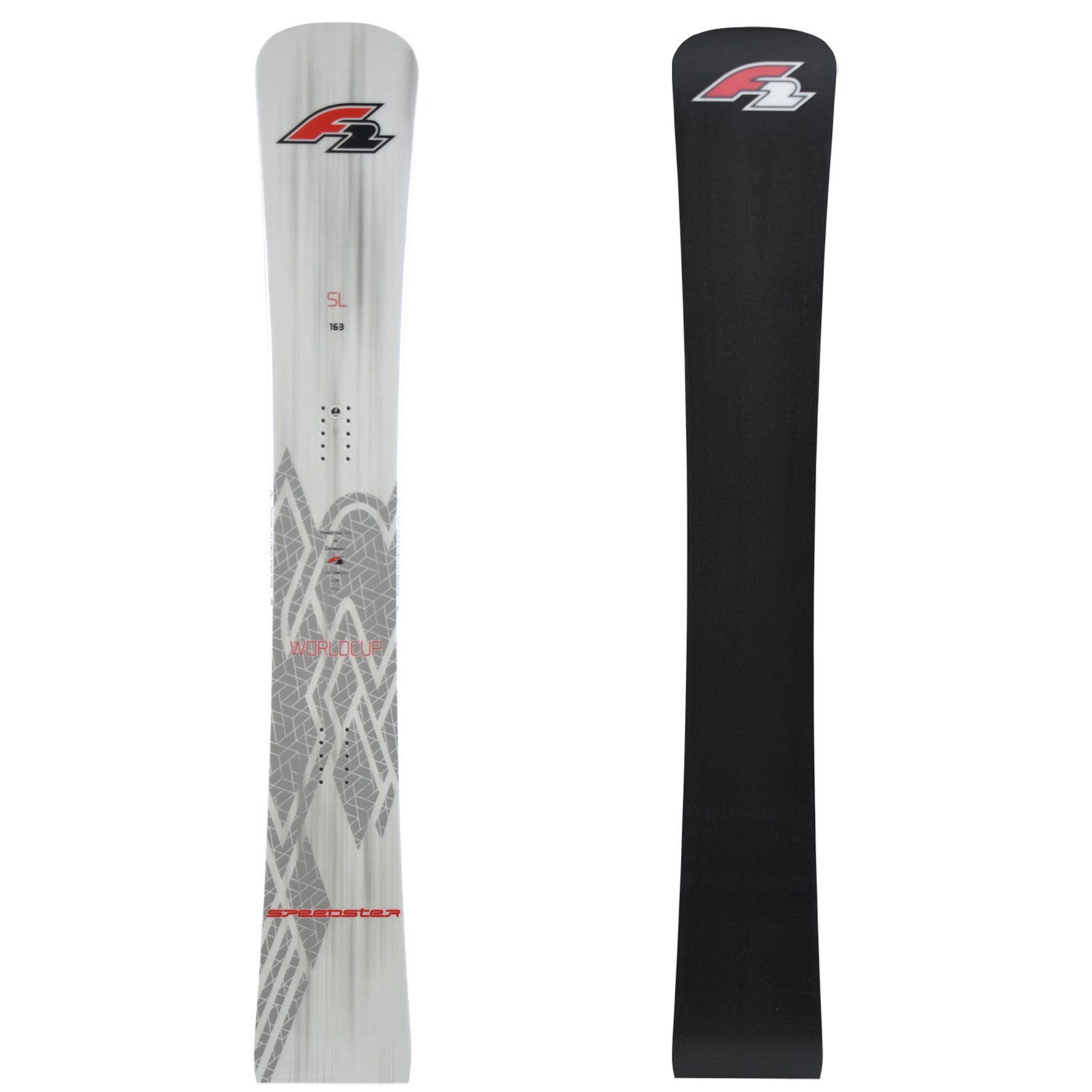 Snowboard F2 Snowboard Speedster WC SL - Allflex Race 153 cm Silber/Grau 2024/