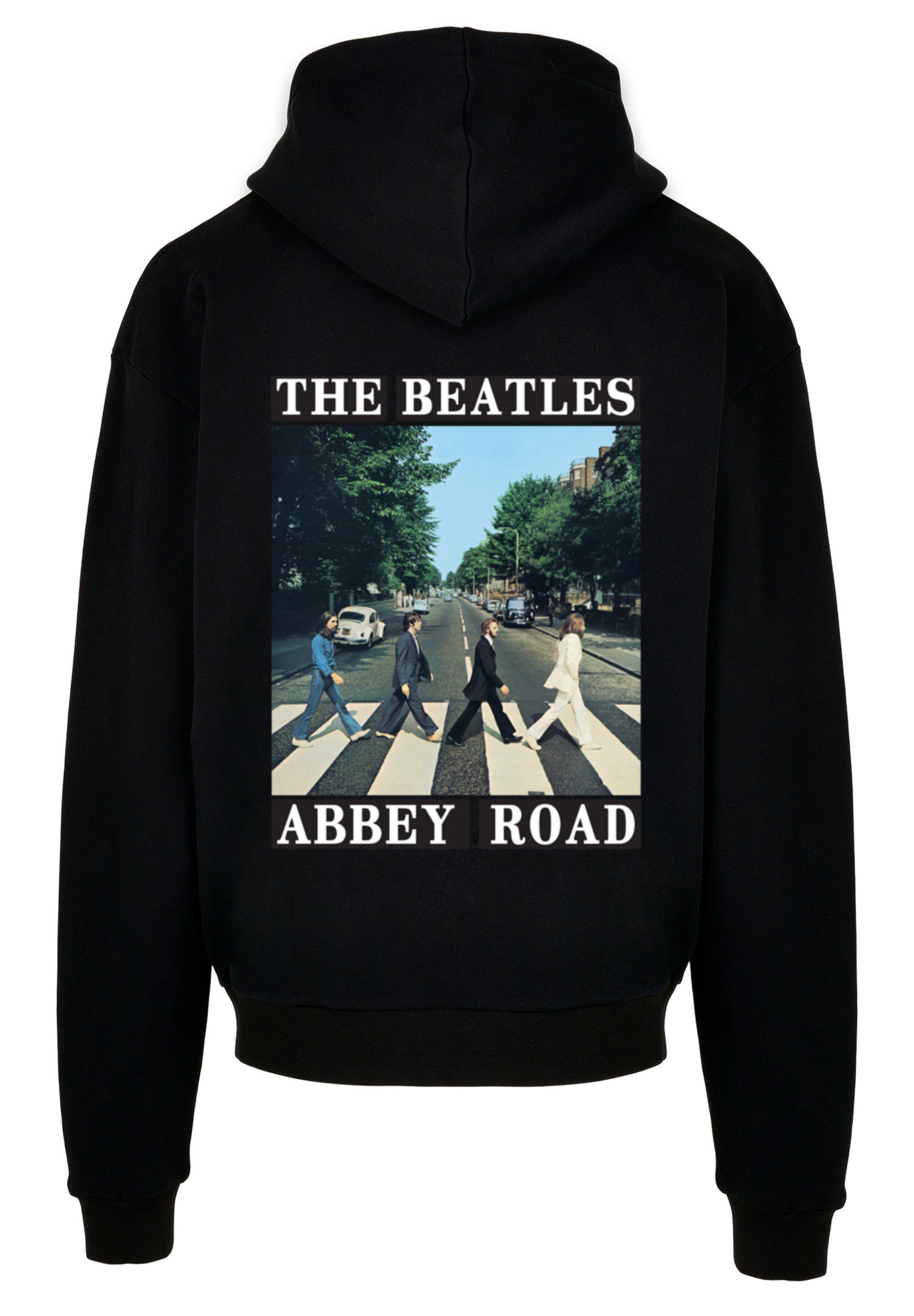 F4NT4STIC Kapuzenpullover The Beatles Band Abbey Road Print, Das Model ist  180 cm groß und trägt Größe S | Hoodies
