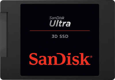 Sandisk »Ultra 3D« interne SSD (500 GB) 2,5" 560 MB/S Lesegeschwindigkeit, 530 MB/S Schreibgeschwindigkeit