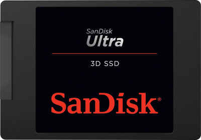 Sandisk »Ultra 3D« interne SSD (2 TB) 2,5" 560 MB/S Lesegeschwindigkeit, 530 MB/S Schreibgeschwindigkeit