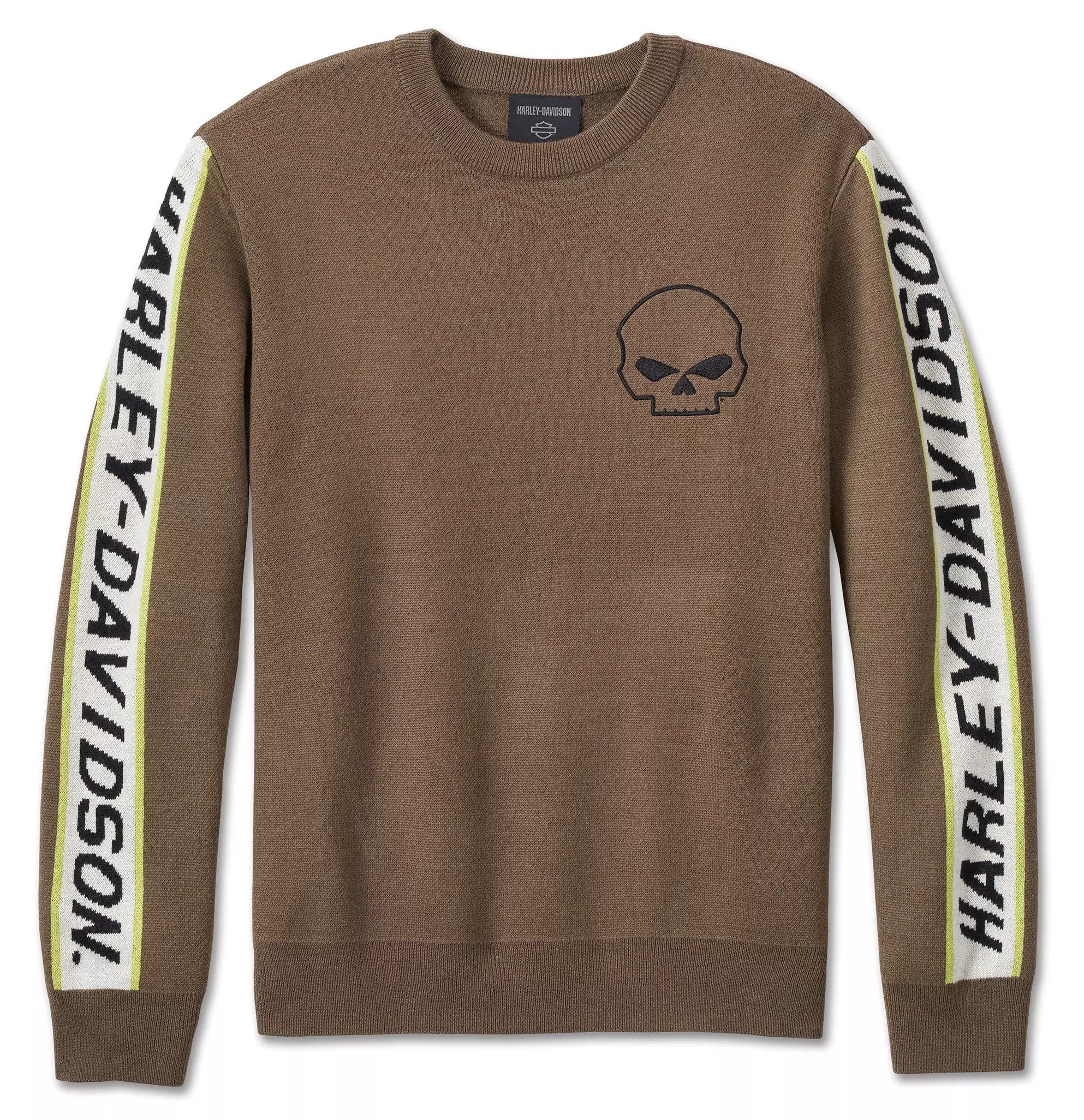HARLEY-DAVIDSON Sweatshirt Herren Langarm-Shirt Willie G Skull Viper Longsleeve Пуловеры