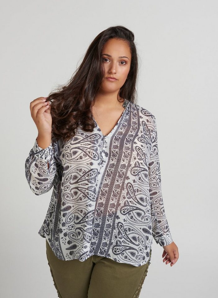 Zizzi Chiffonbluse Zizzi Chiffonbluse