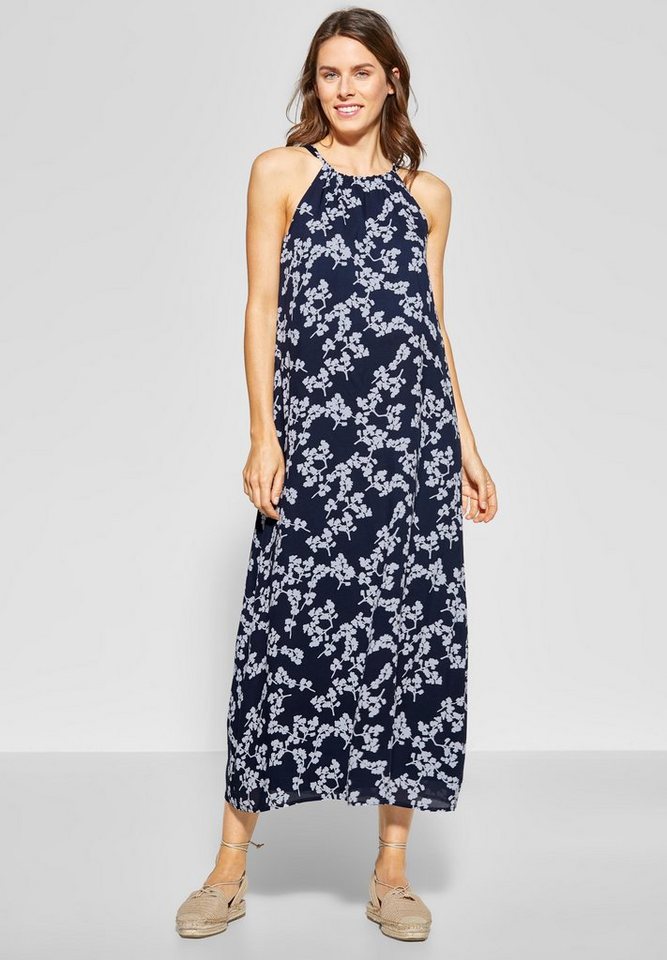 STREET ONE Neckholderkleid mit allover Blumenprint STREET ONE Neckholderkleid mit allover Blumenprint