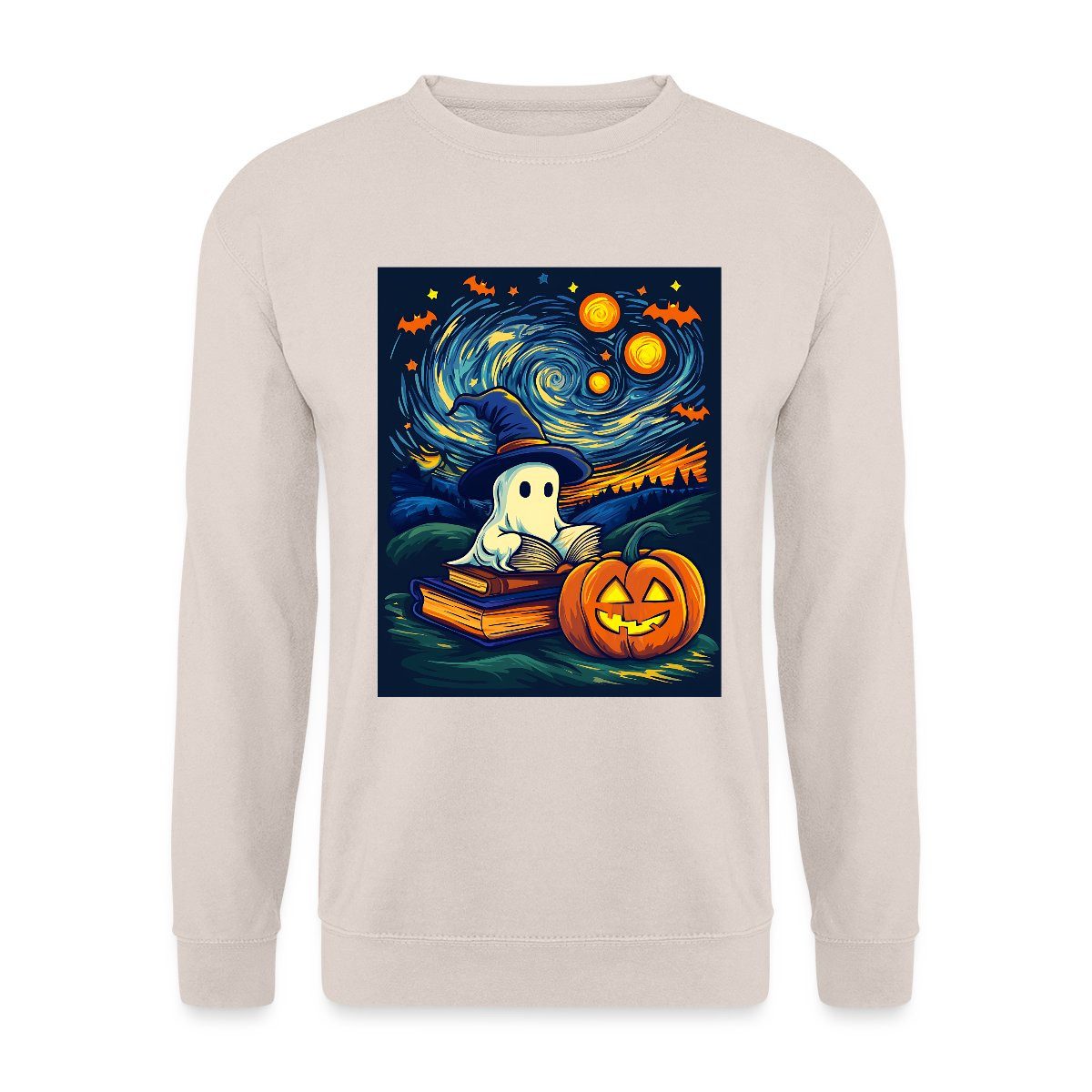 Spreadshirt Sweatshirt Halloween Motiv Unisex Pullover günstig online kaufen