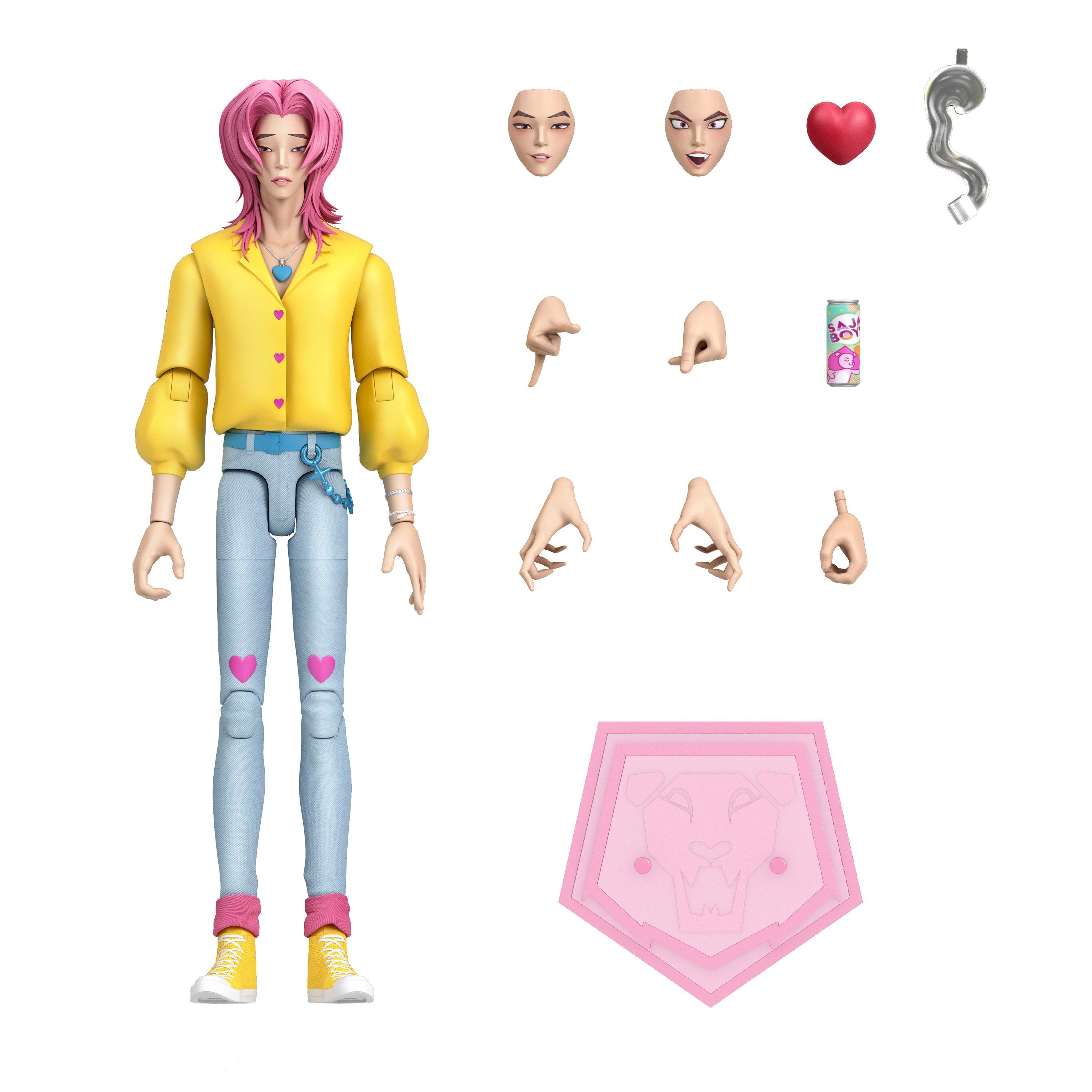 Mattel® Actionfigur KPop Demon Hunters Saja Boys Romance-Soda Pop, beweglich
