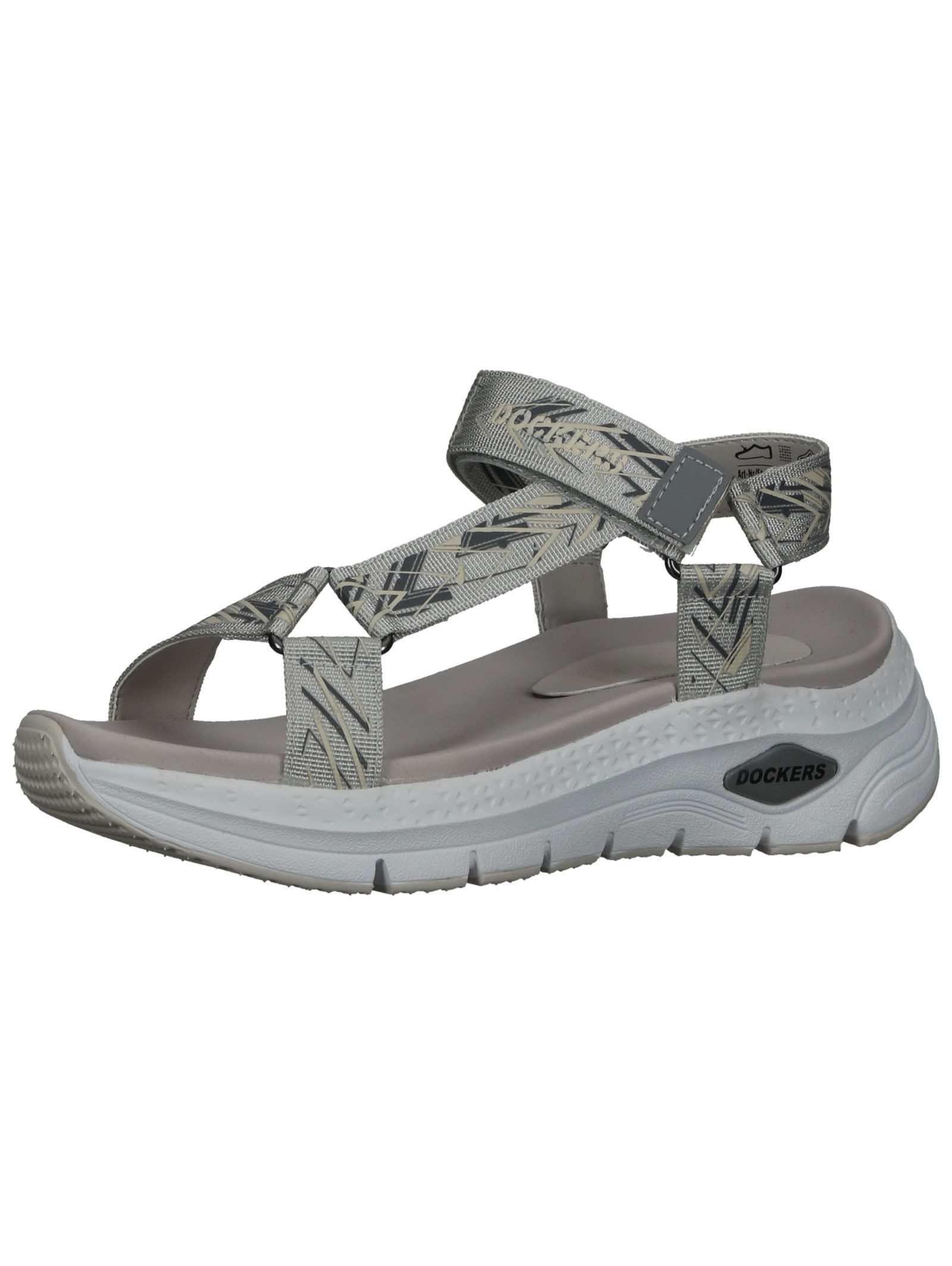 Dockers by Gerli Sandalen Textil Keilsandalette