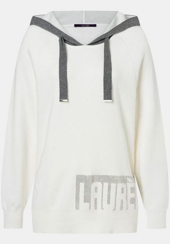 LAURÈL Laurèl пуловер с капюшоном