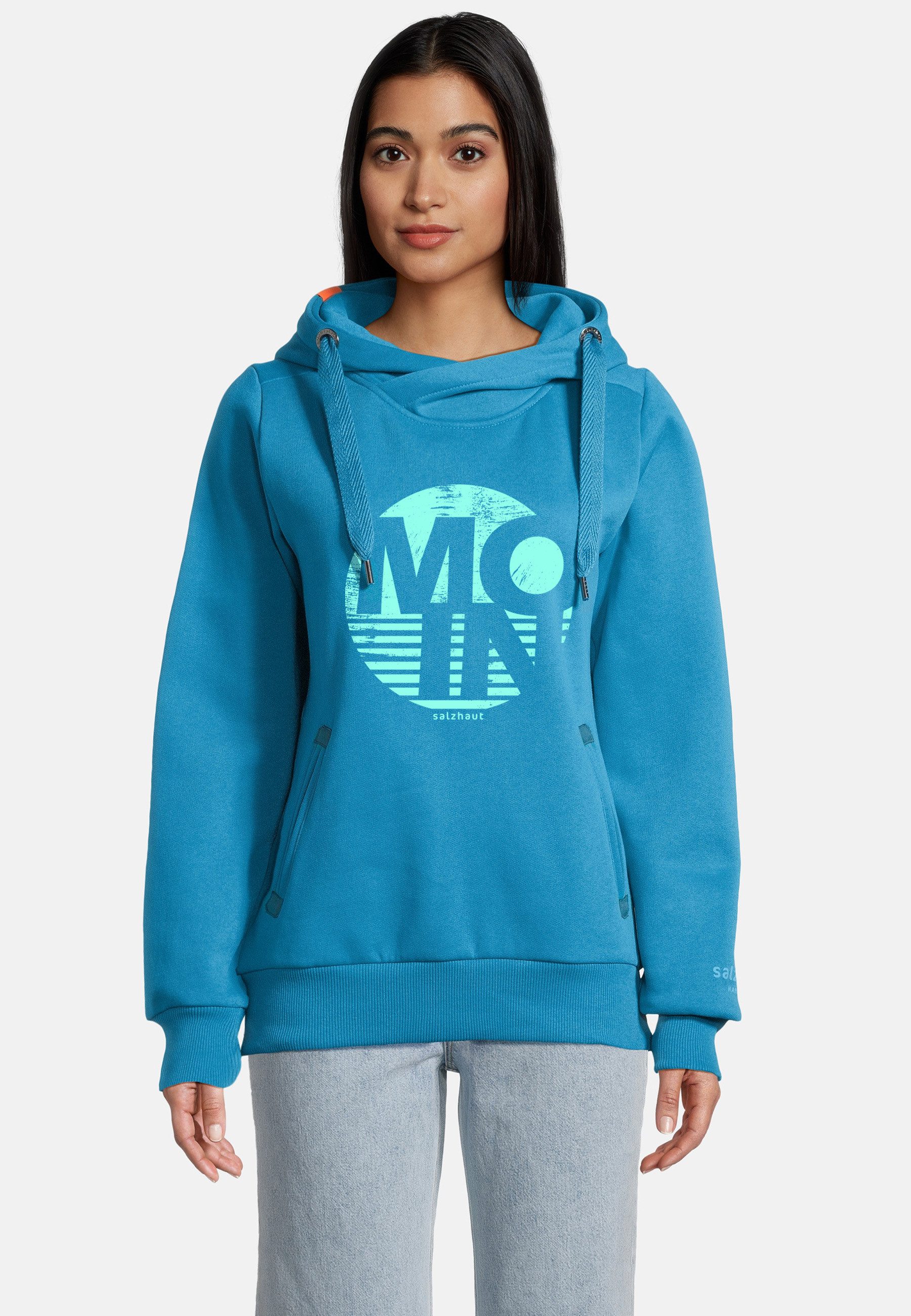 salzhaut Hoodie SÜNN - MOIN RUND Damen Leicht tailliert günstig online kaufen