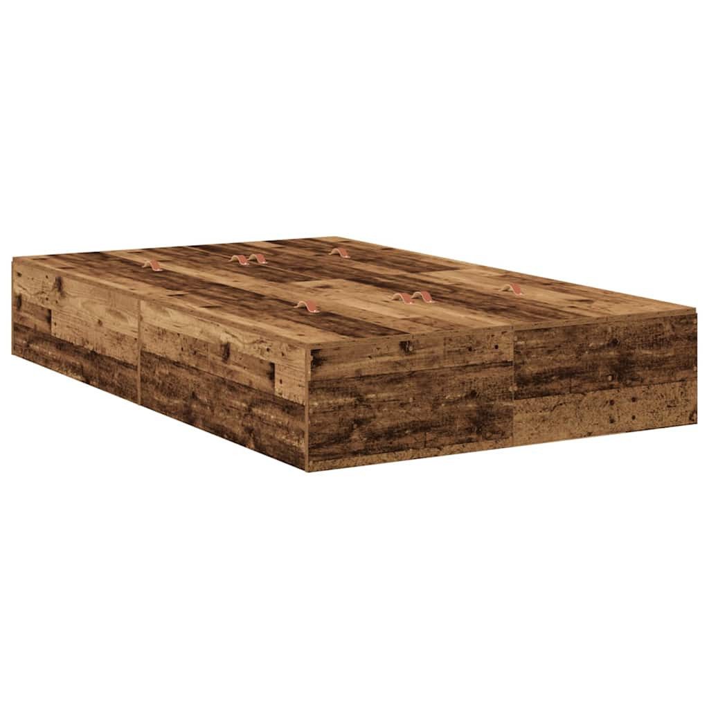vidaXL Bett Bettgestell Altholz 200 x günstig online kaufen