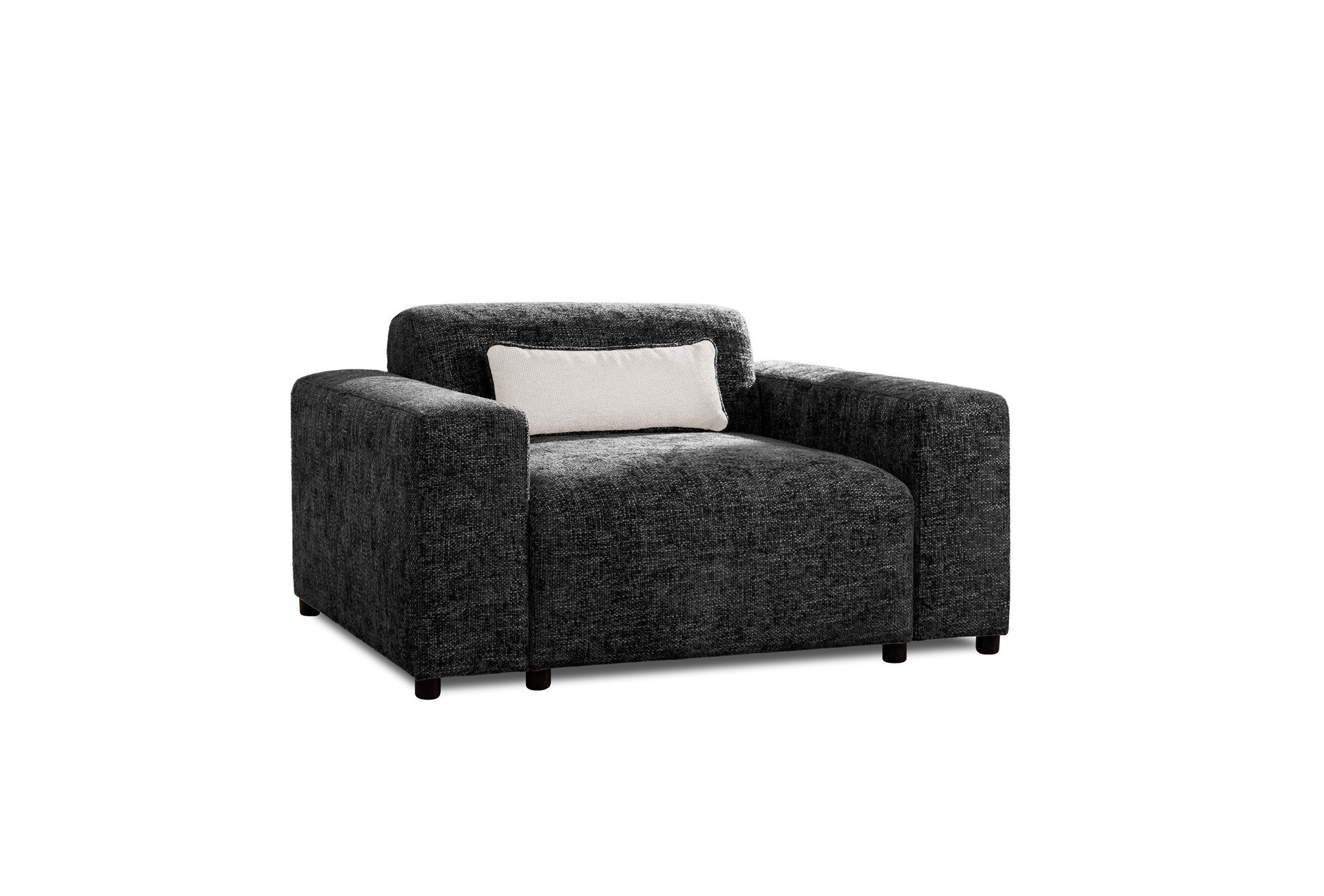 Fun Мебель Кресла Designersessel ROMY in Stoff Enjoy Me, 1 x Zierkissen