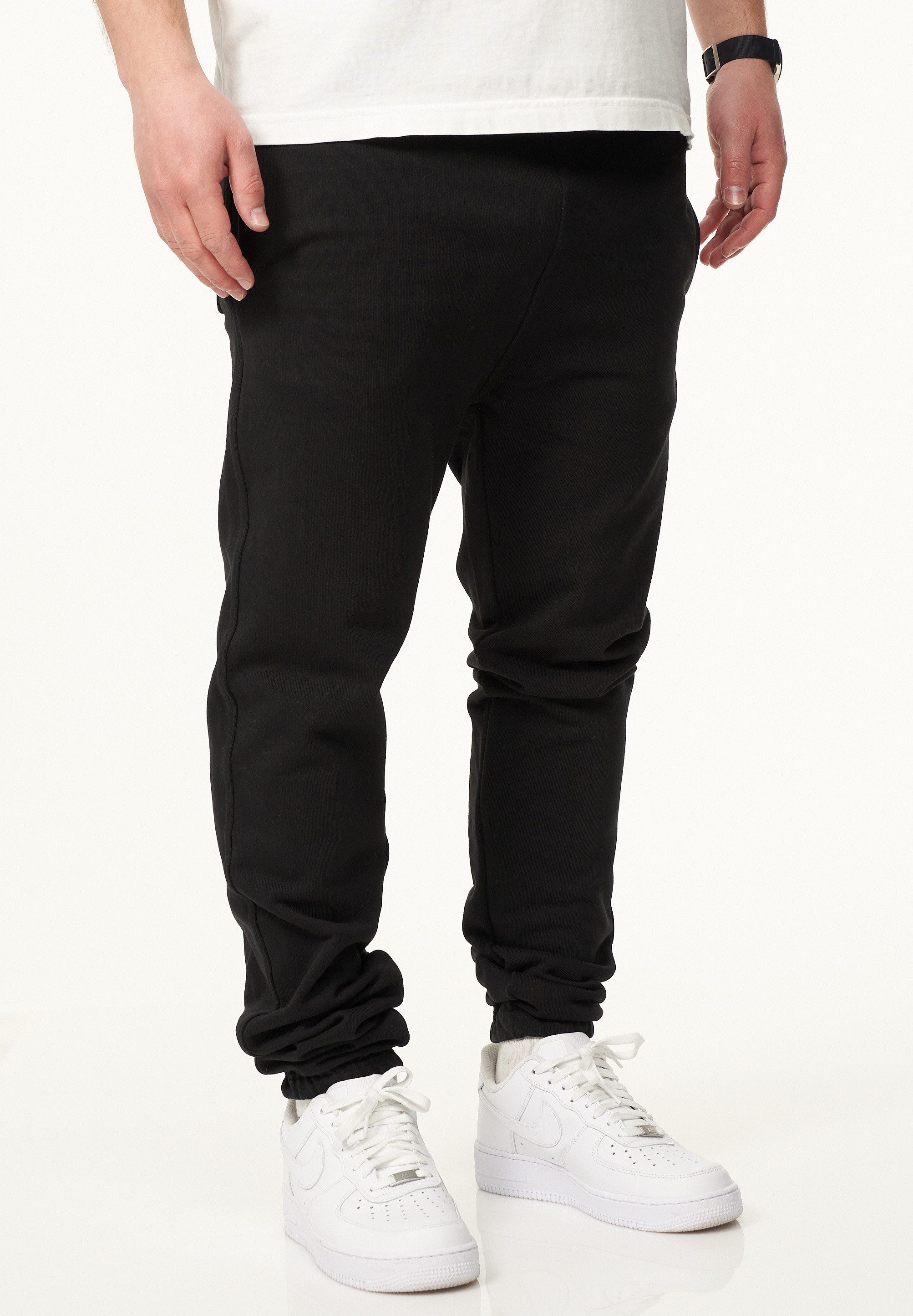 BEHYPE STUDIOS Jogginghose IM REGULAR-FIT Herren Lange Sporthose Trainingshose Freizeithose