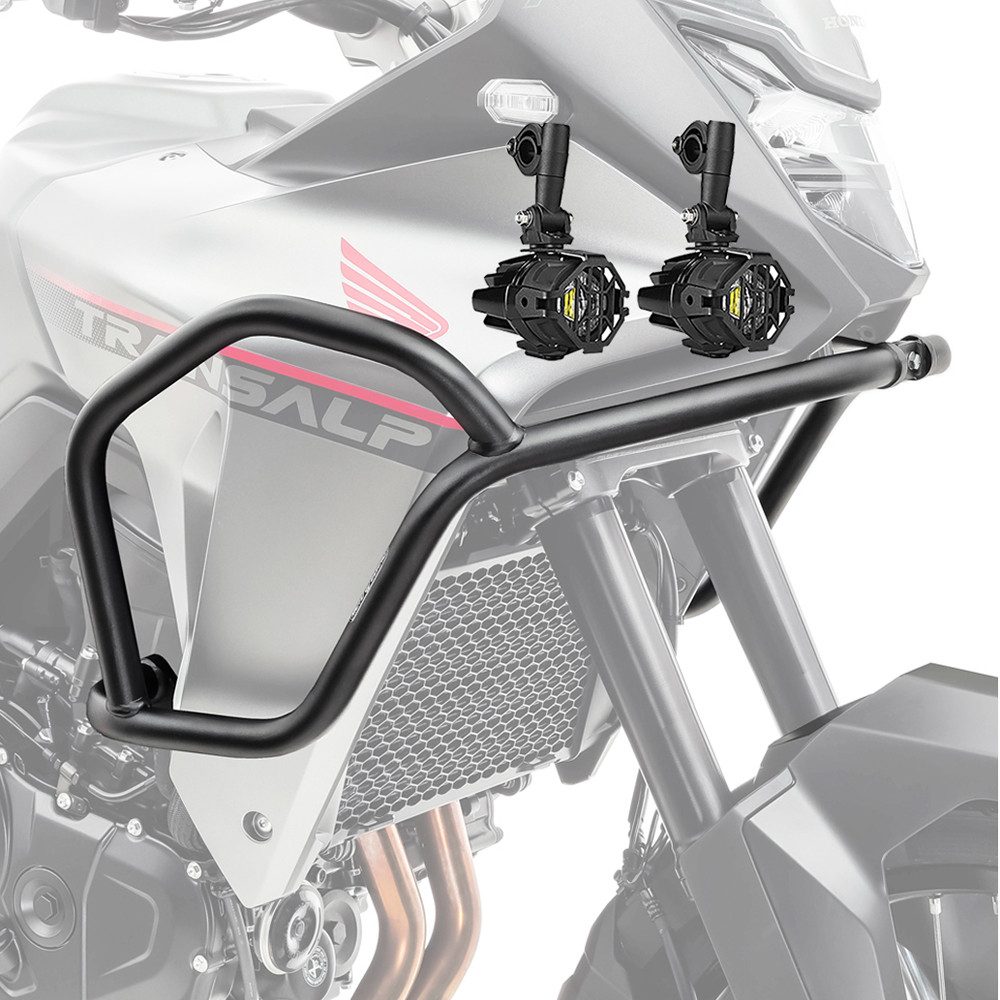 Motoguard Motor-Schutzhülle Set Sturzbügel + Scheinwerfer für Honda Transalp XL 750 23-25 HG12 sch