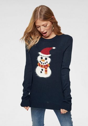 ANISTON CASUAL Пуловер с круглым вырезом