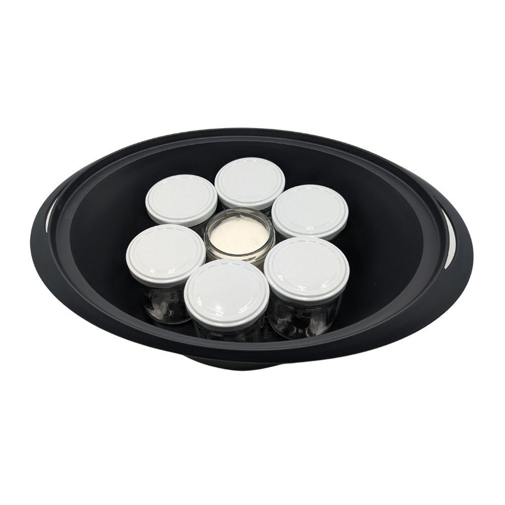 mikken Joghurtgläser 8er Set Dessertgläser 167 ml Joghurtgläser mit Schraubdeckel, (8er Set) – Bild 5 von 5