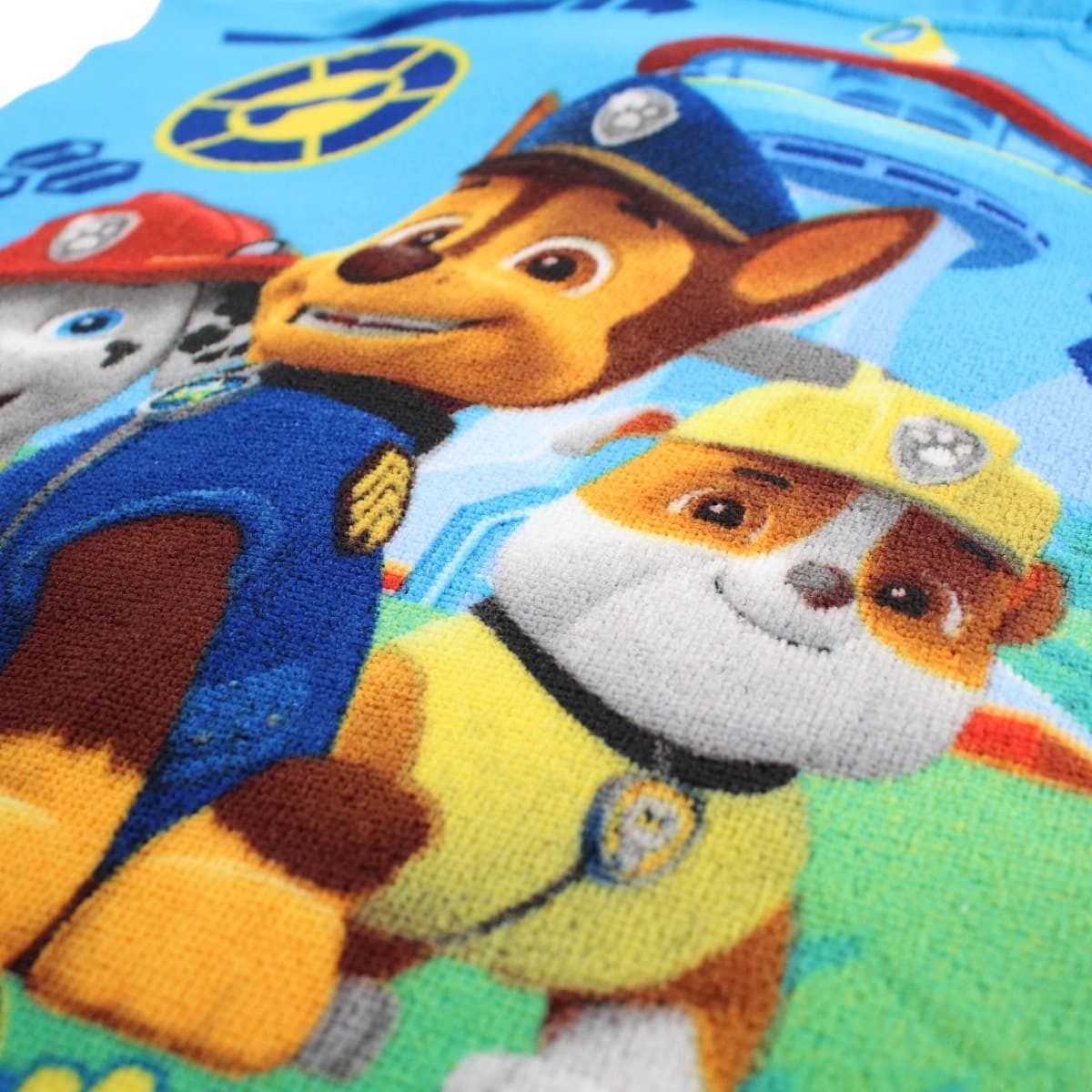 PAW PATROL Badeponcho Kinder Poncho Jungen + Mädchen Bademantel Schwimmponcho, Kapuze