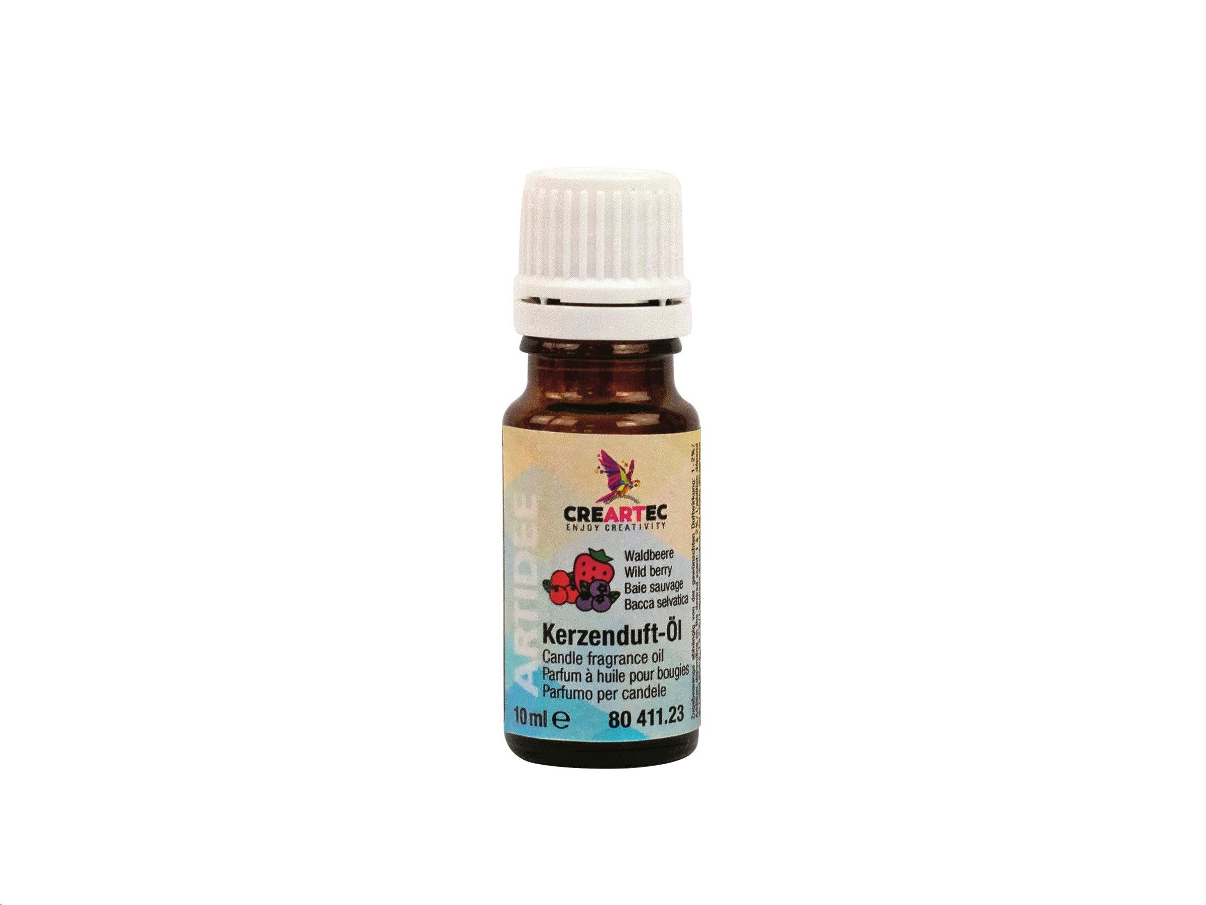 CREARTEC Duftöl 8041123, Kerzenduft-Öl Waldbeere - 10ml -, zur individuellen Kerzenherstellung - Made in Germany