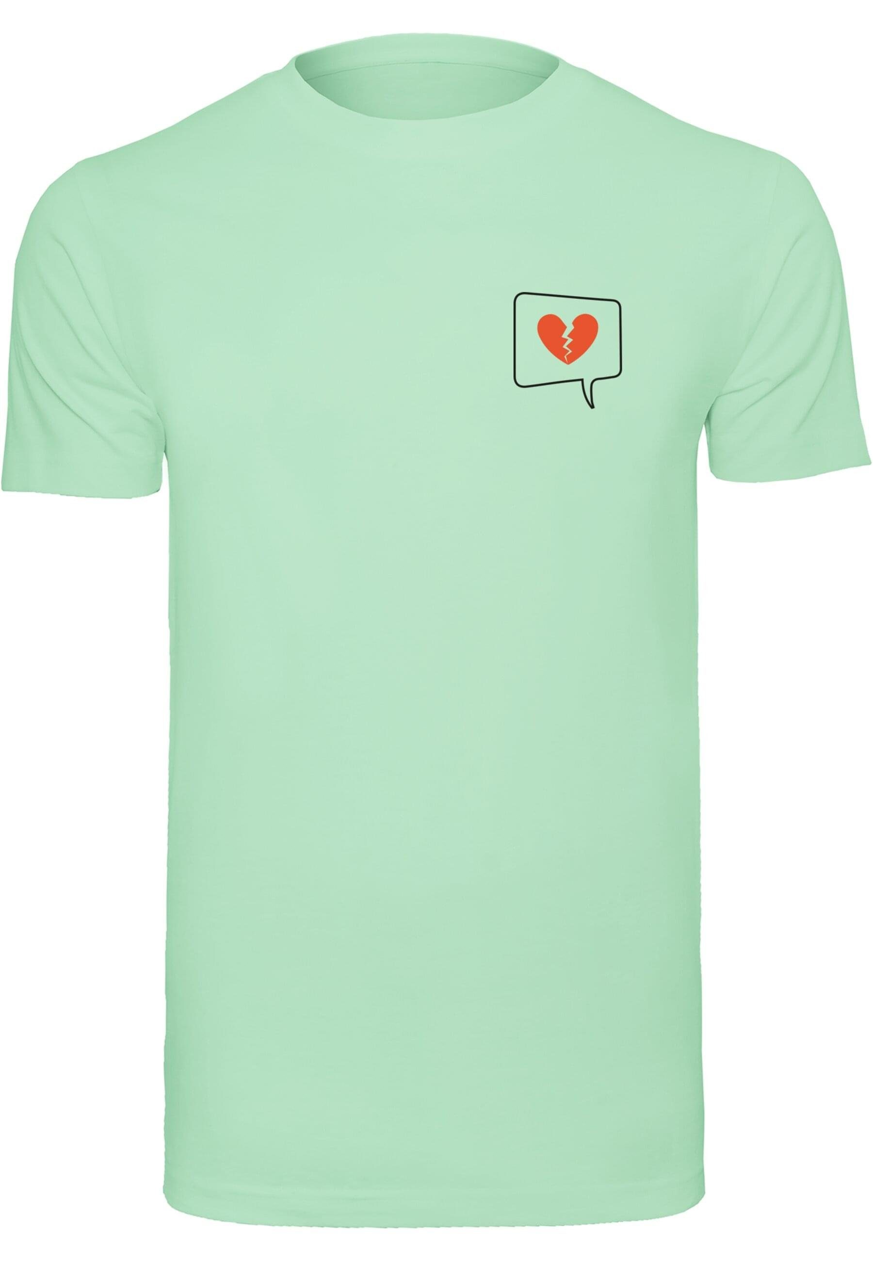 Merchcode T-Shirt Herren Heartbreak T-Shirt (1-tlg) neomint