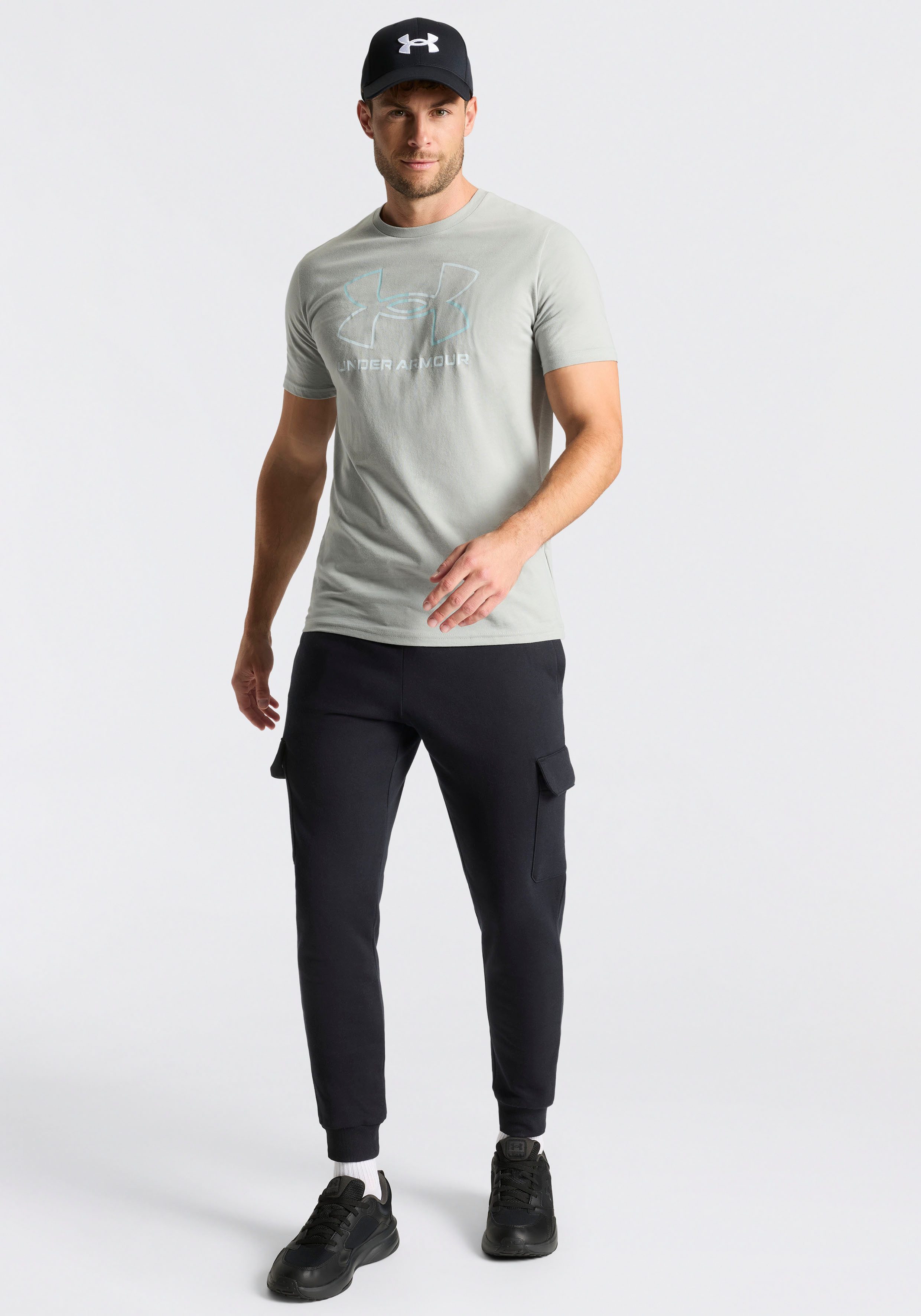 Under Armour® Jogginghose UA RIVAL FLEECE CARGO JOGGER für vielseitige Aktivitäten, aus Baumwolle und Polyester