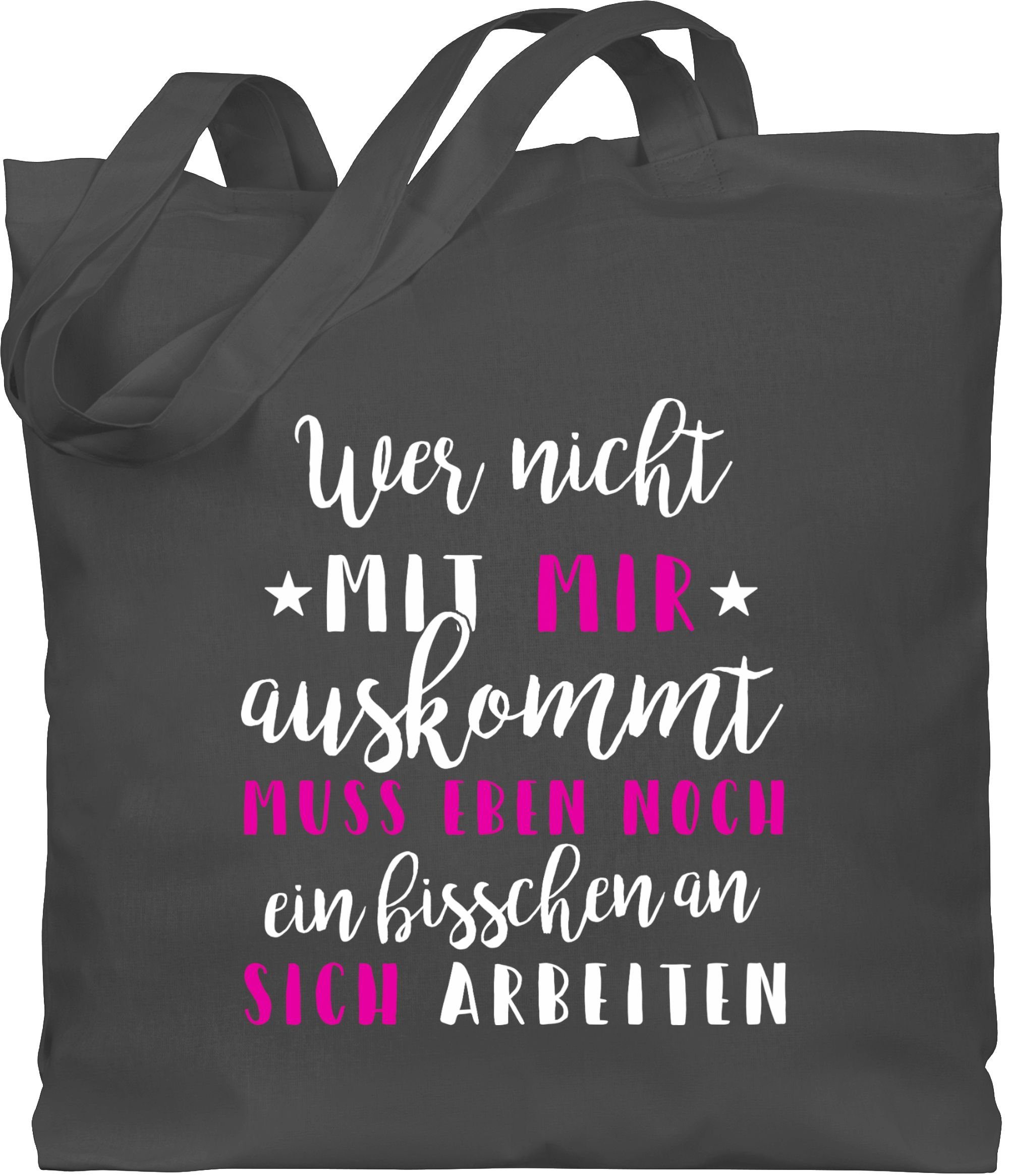 Umhängetasche Wer mit mir nicht auskommt