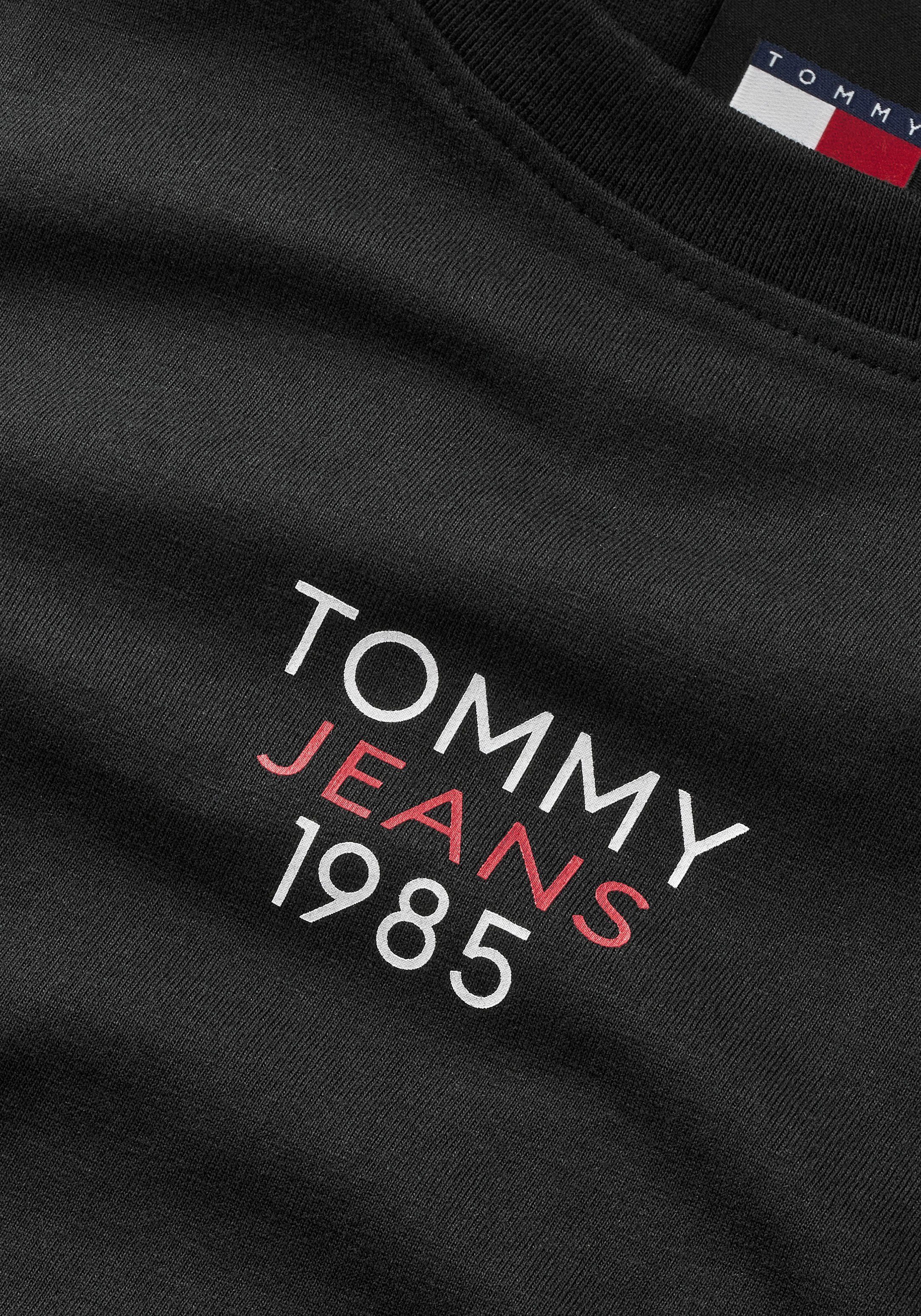 Logoschriftzug Jeans Shirt Fit Essential Logo Slim Longsleeve mit Tommy Langarmshirt