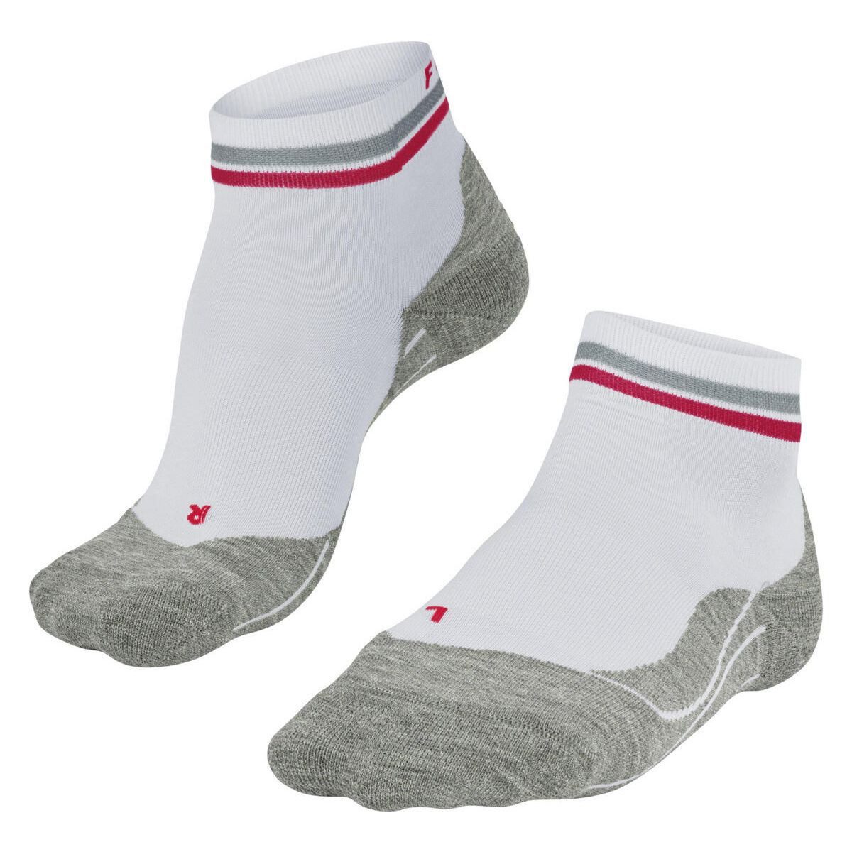 FALKE Sportsocken RU4 Endurance Short Reflect Damen Running Kurzsocken Leichte, reflektierende Laufsocken mit mittlerer Polsterung für