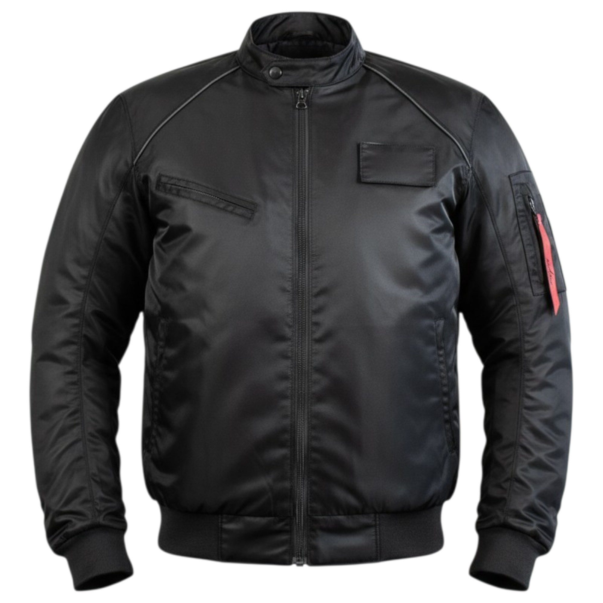 MDM Motorradjacke MDM Herren Bomberjacke Motorradjacke mit Protektoren Schw günstig online kaufen