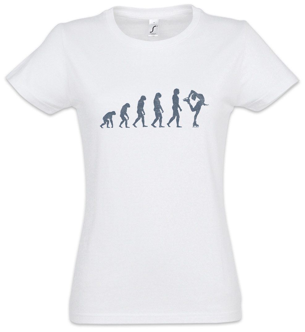 Urban Backwoods Print-Shirt Figure Skating Evolution Damen T-Shirt Eiskunstlauf Eiskunstlaufen Ice (1-tlg) Skater Skating Eiskunstläufer Eiskunstläuferin