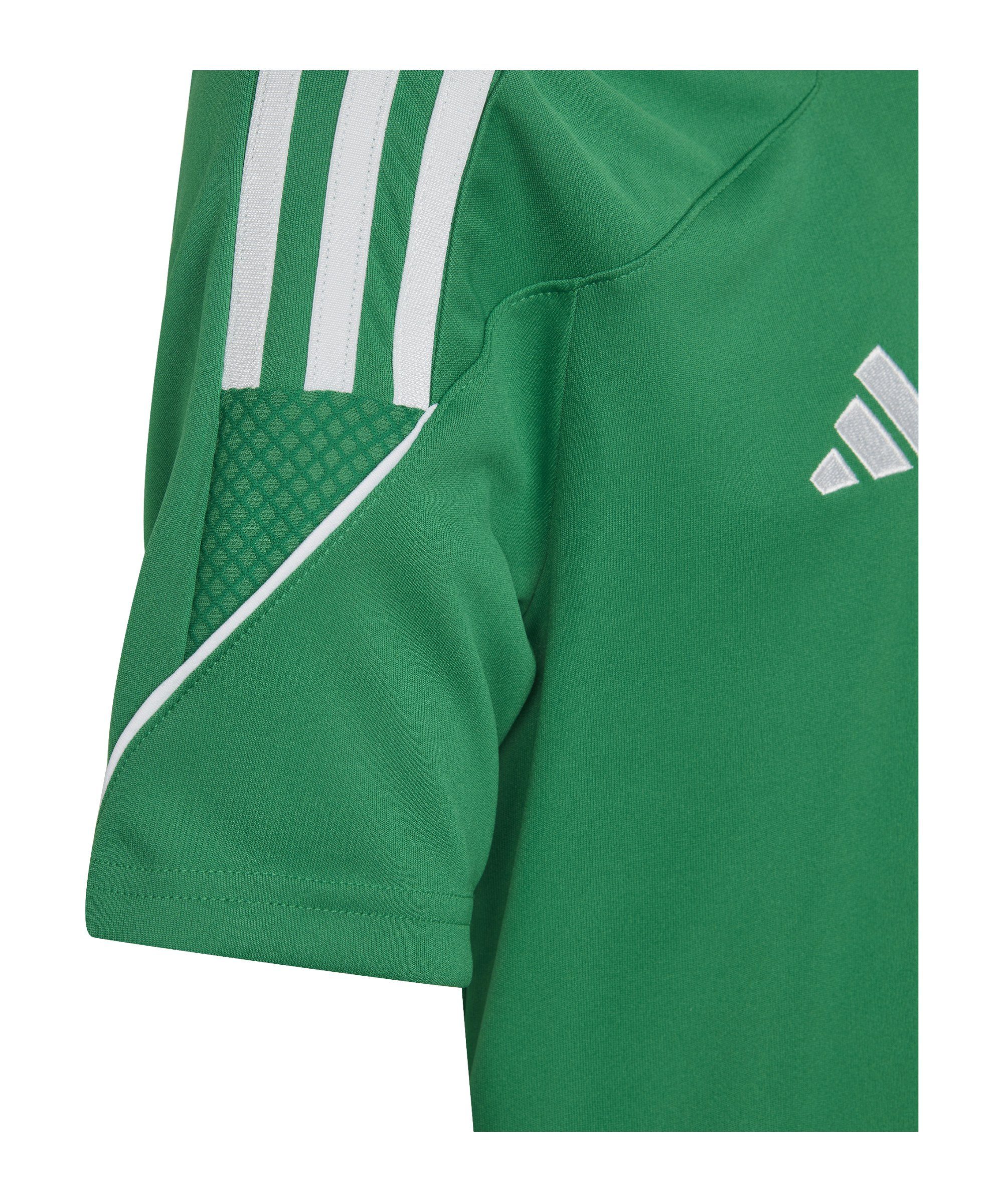 Performance Dunkel Tiro Trikot adidas gruenweiss Fußballtrikot Kids 23