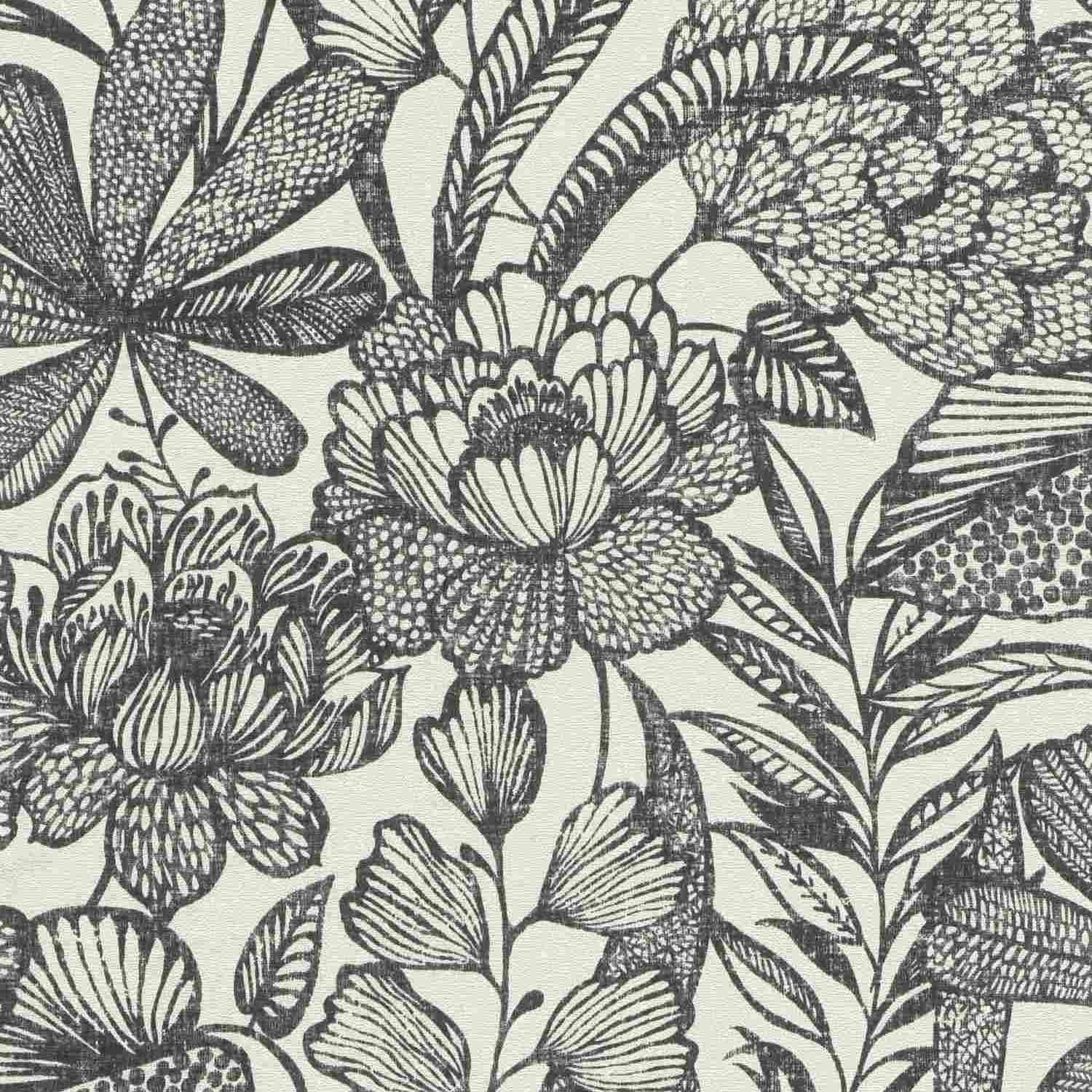 Vliestapete 555325 Tapete Botanical Jungle 53 x 1005 cm Rasch Lirico