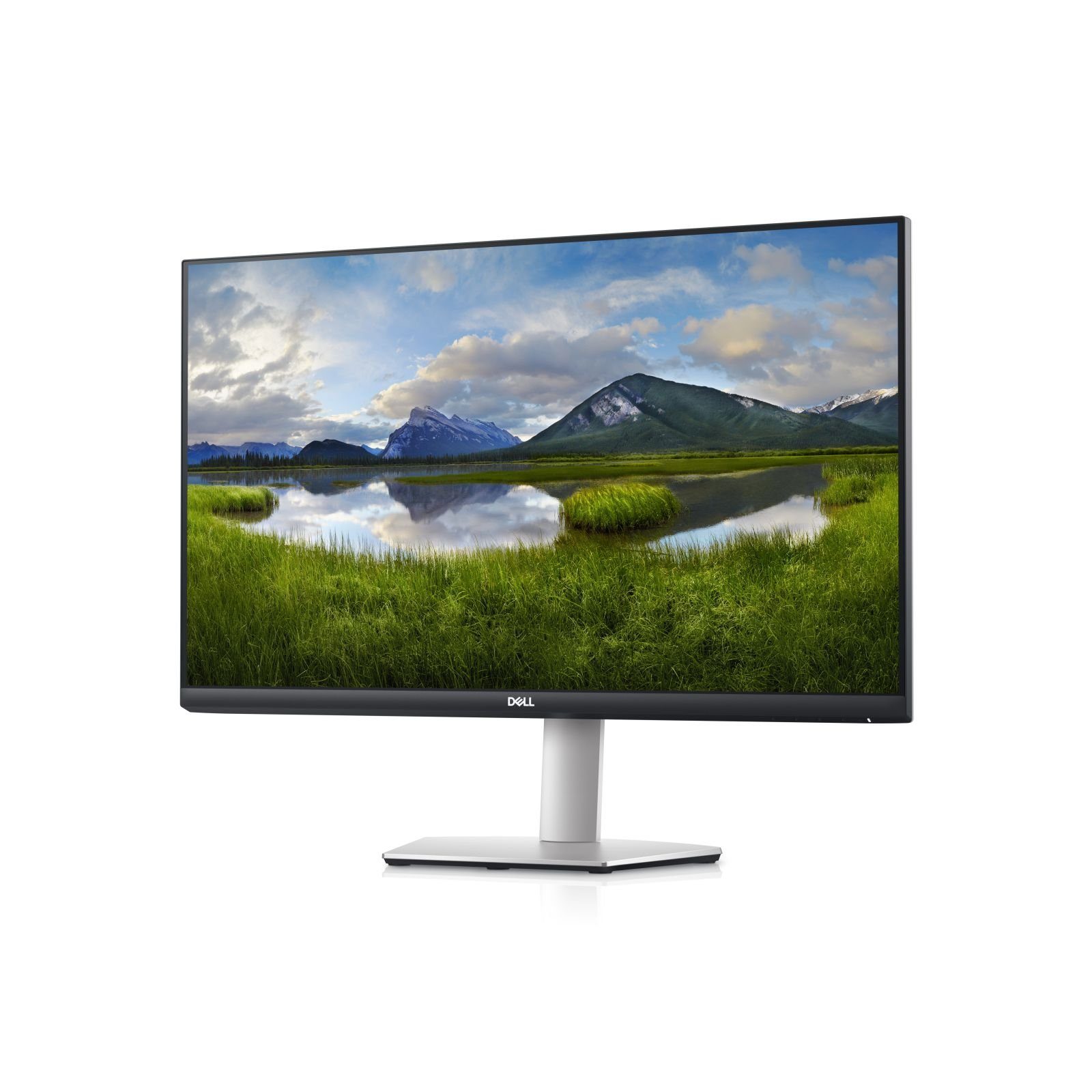 Dell 68.6cm (27) S2722QC 16:09 2xHDMI+USB-C IPS TFT-Monitor (3840 x 2160 px, 4K Ultra HD, 4 ms Reaktionszeit, 60 Hz, IPS, Adaptive-Sync, Lautsprecher, Pivot, Höhenverstellbar)